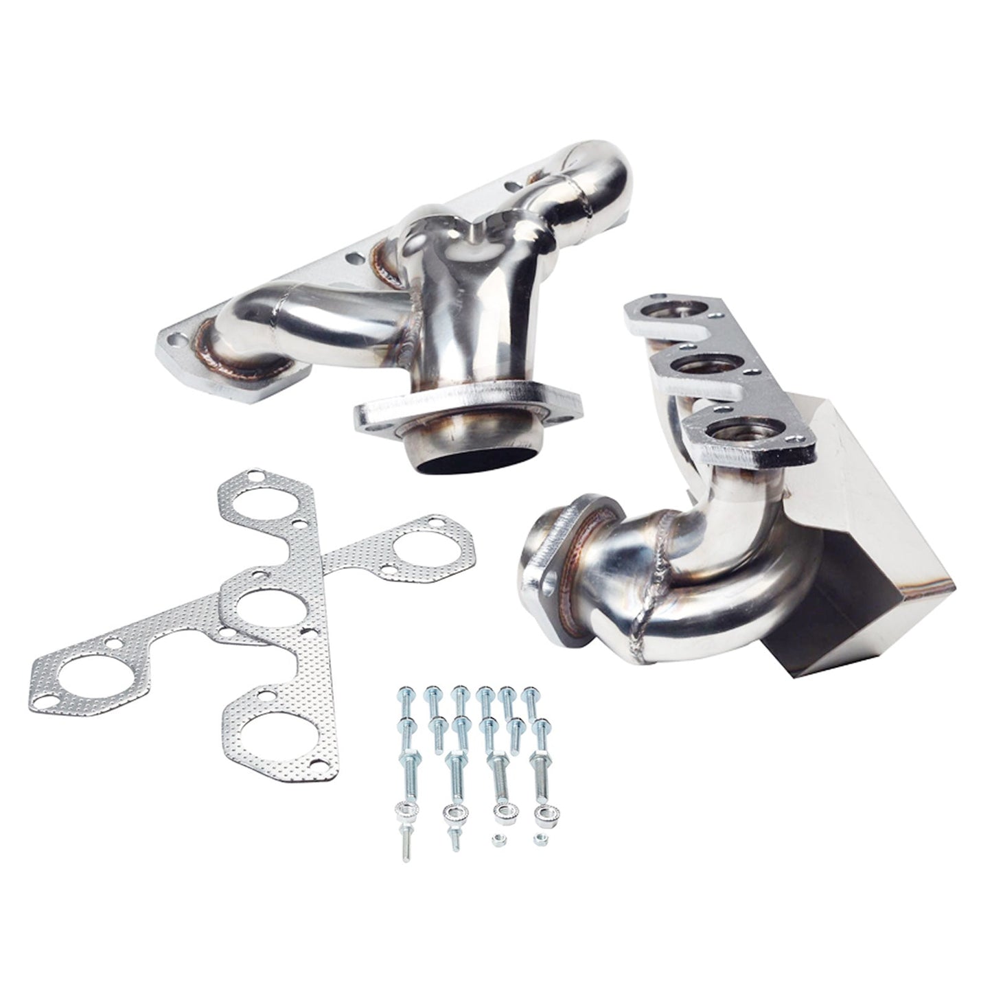 Paire de collecteurs d'échappement pour Jeep Wrangler JK 3,8 L V6 2007-2011