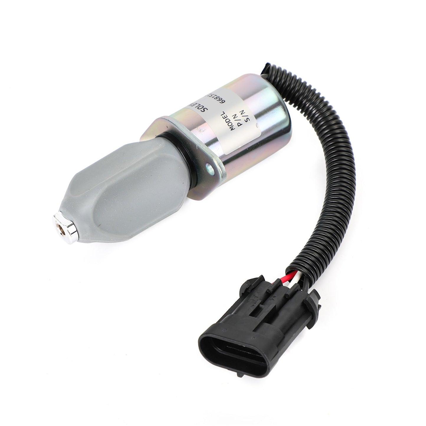 Interruptor solenoide de corte de combustible 6681513 para minicargadoras Bobcat 751, 753, 763, 773 y 7753