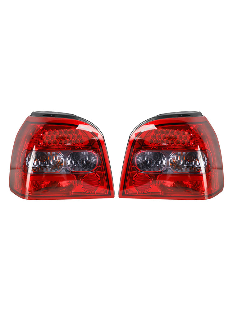 Feux arrière à LED transparents pour VW GOLF MK3 MK3 III 1992-1997, 2 pièces