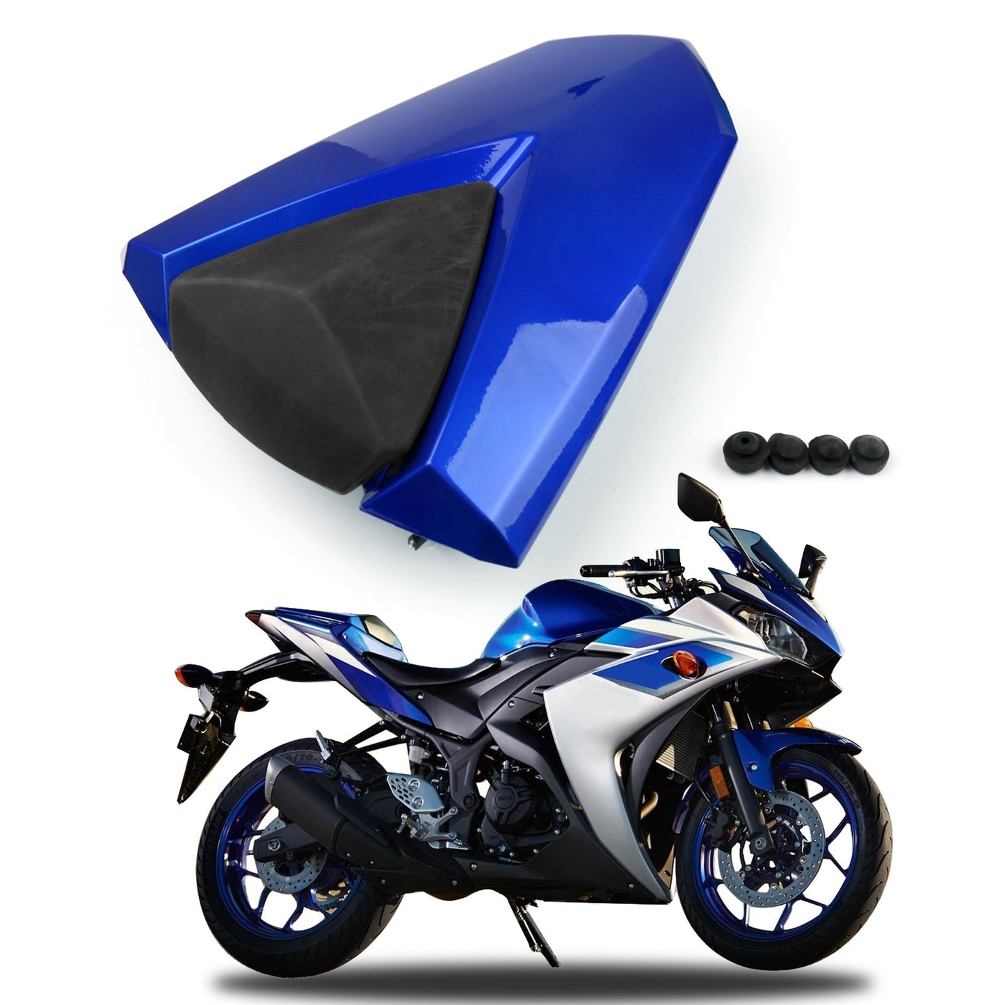 Capot de selle arrière ABS pour Yamaha YZF R25 15-21, YZF R3 13-23 et MT-03 2014