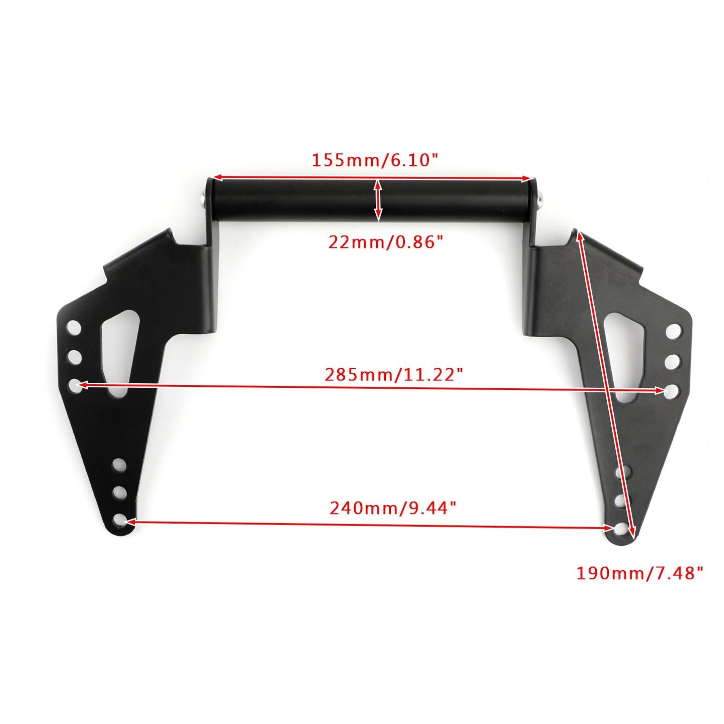 Support de fixation de pare-brise pour smartphone Suzuki, compatible avec V-Strom DL650 / XT 2017 2018 2019