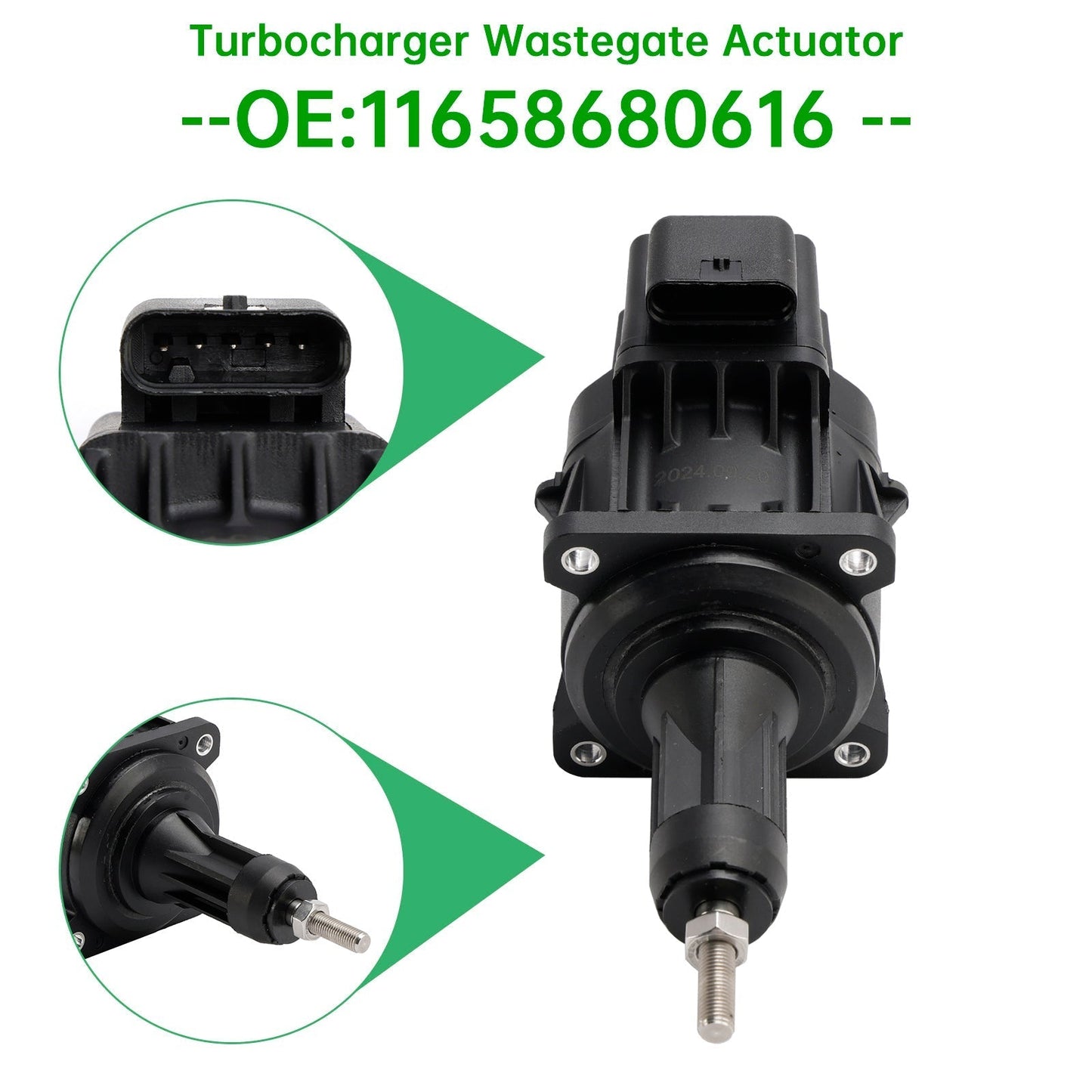 Actionneur de soupape de décharge de turbocompresseur pour BMW G12 750Li xDrive 2016-2019 11658680616
