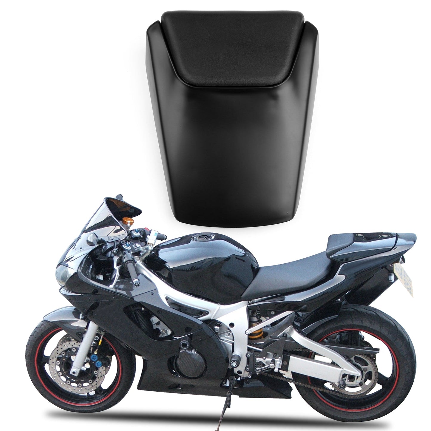 Capot de carénage de selle passager arrière pour Yamaha YZF R6 1998-2002 1999