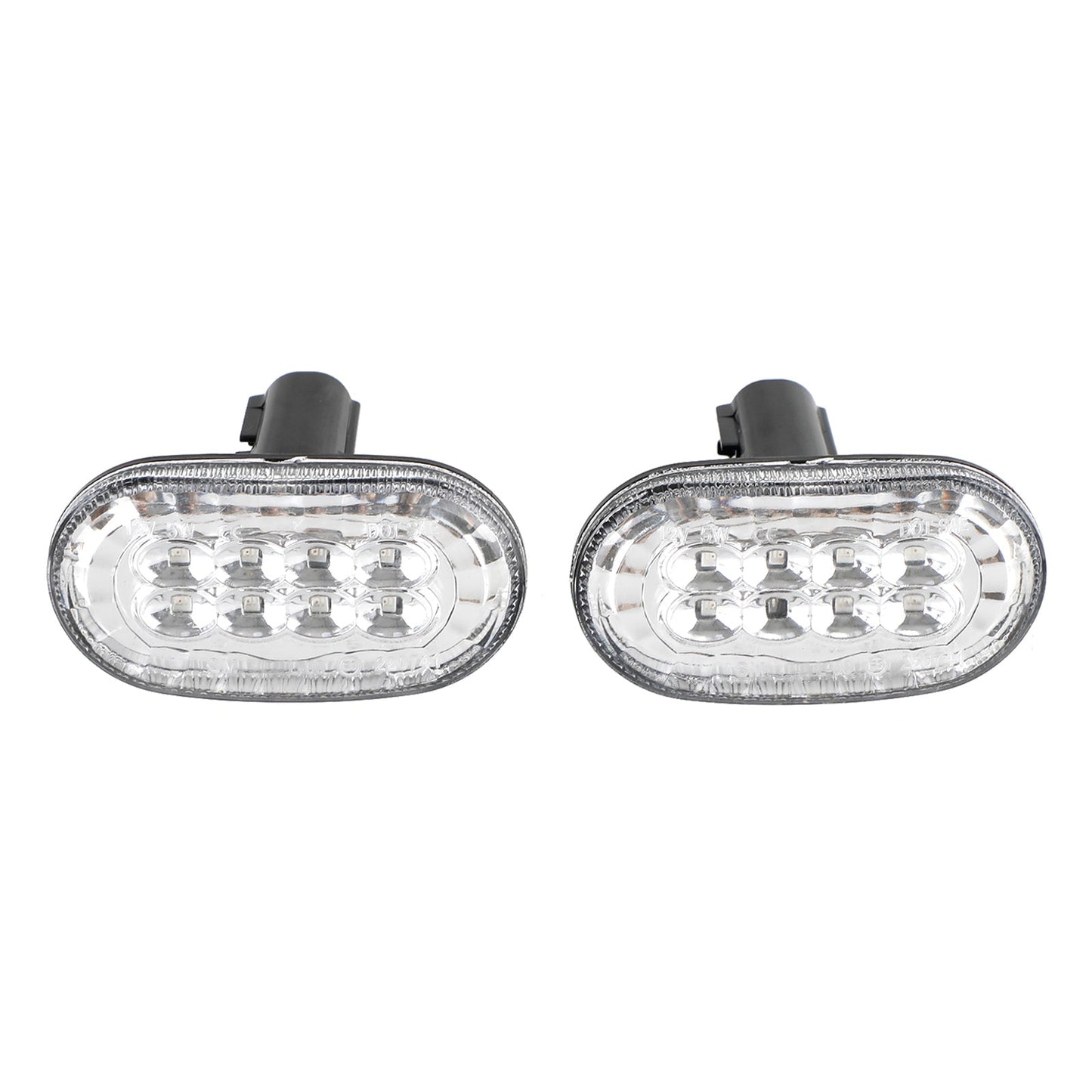 Paire de feux de position latéraux et clignotants transparents pour Suzuki Jimny JB64 JB74