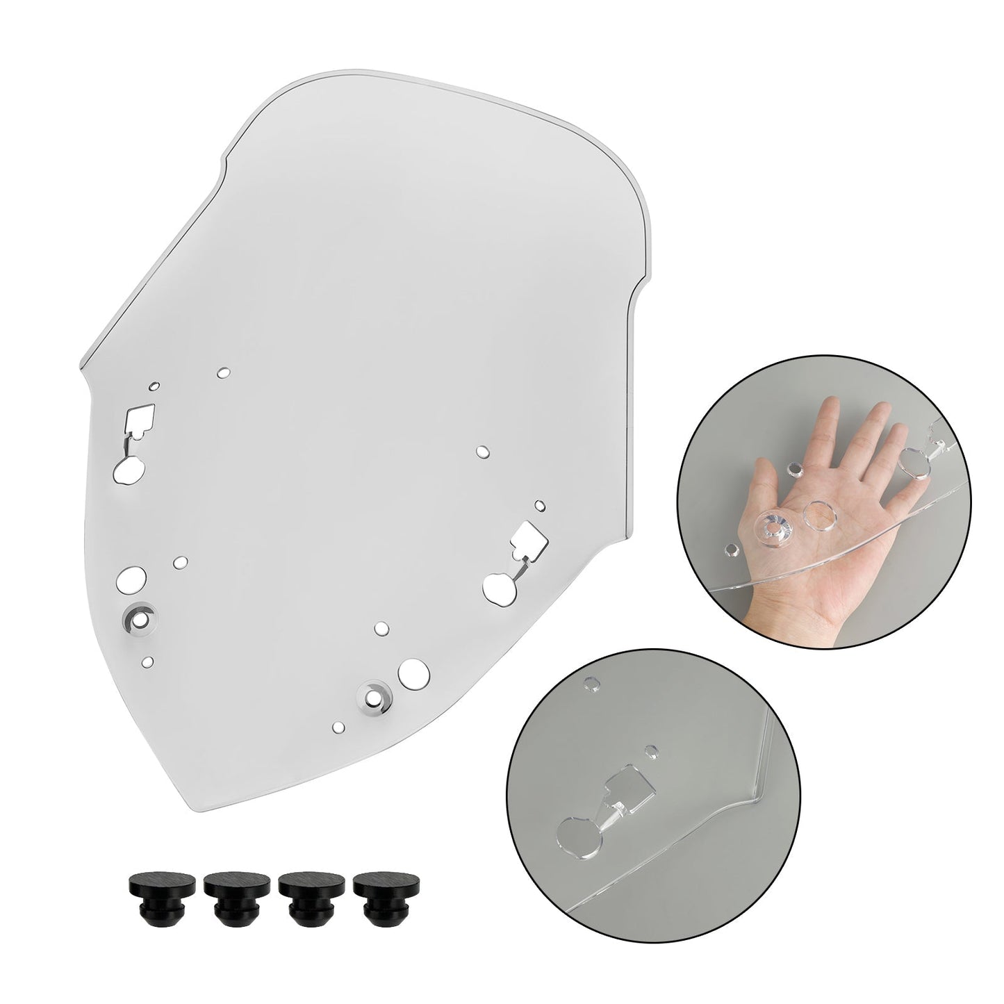 17-22 Yamaha X-MAX 300 ABS Motorcycle Windshield WindScreen