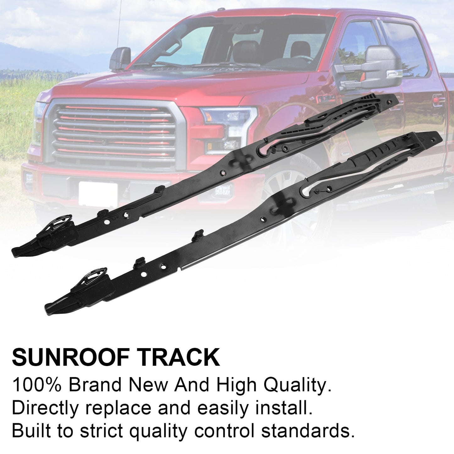2015-2020 Ford F150 FL3Z-1651071-A FL3Z-1651071-B Sunroof Track Assembly Repair Kit