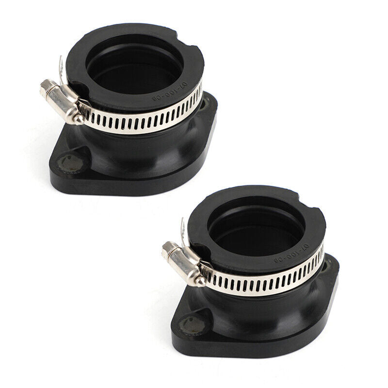 1986-2000 Polaris 2PCS Intake Manifold Boot Joint Carburetor Carb Flange Socket #3085044
