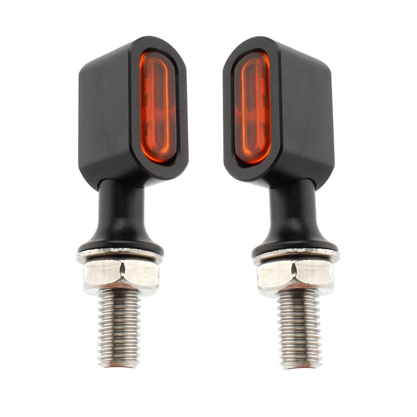 Accesorio de indicador de señal de giro LED trasero Mini E Mark para Sportster Touring Dyna Softail
