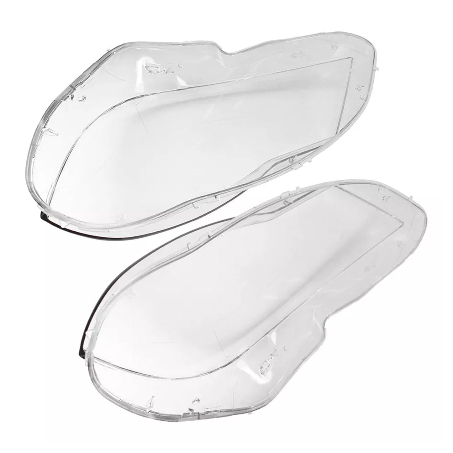 2011-2015 Mercedes Benz Classe C W204 2 pièces couvercle de lentille de phare avant abat-jour A2048203539 A2048203639