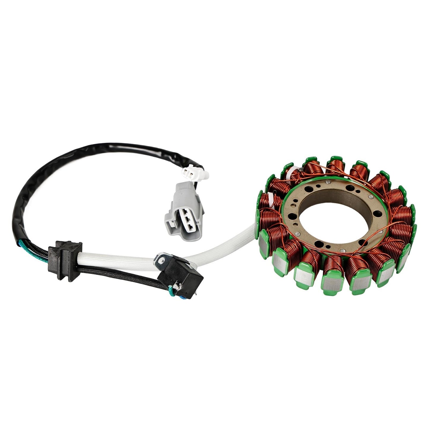 Stator de magnéto + redresseur de tension + joint pour Suzuki LTF 400F King Quad 00-17