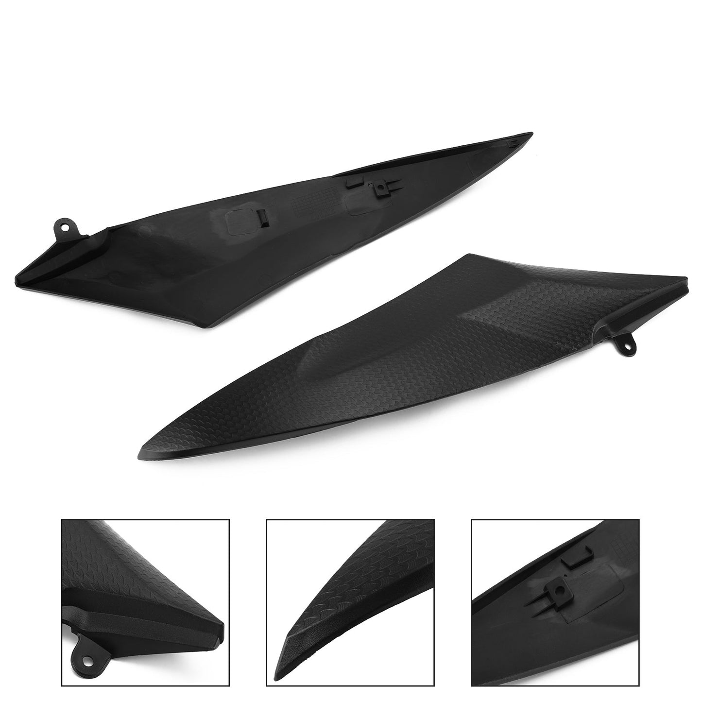 Pair Gas Tank Side Trim Cover Panel Fairing Cowl For For Yamaha YZF R6 2006-2007