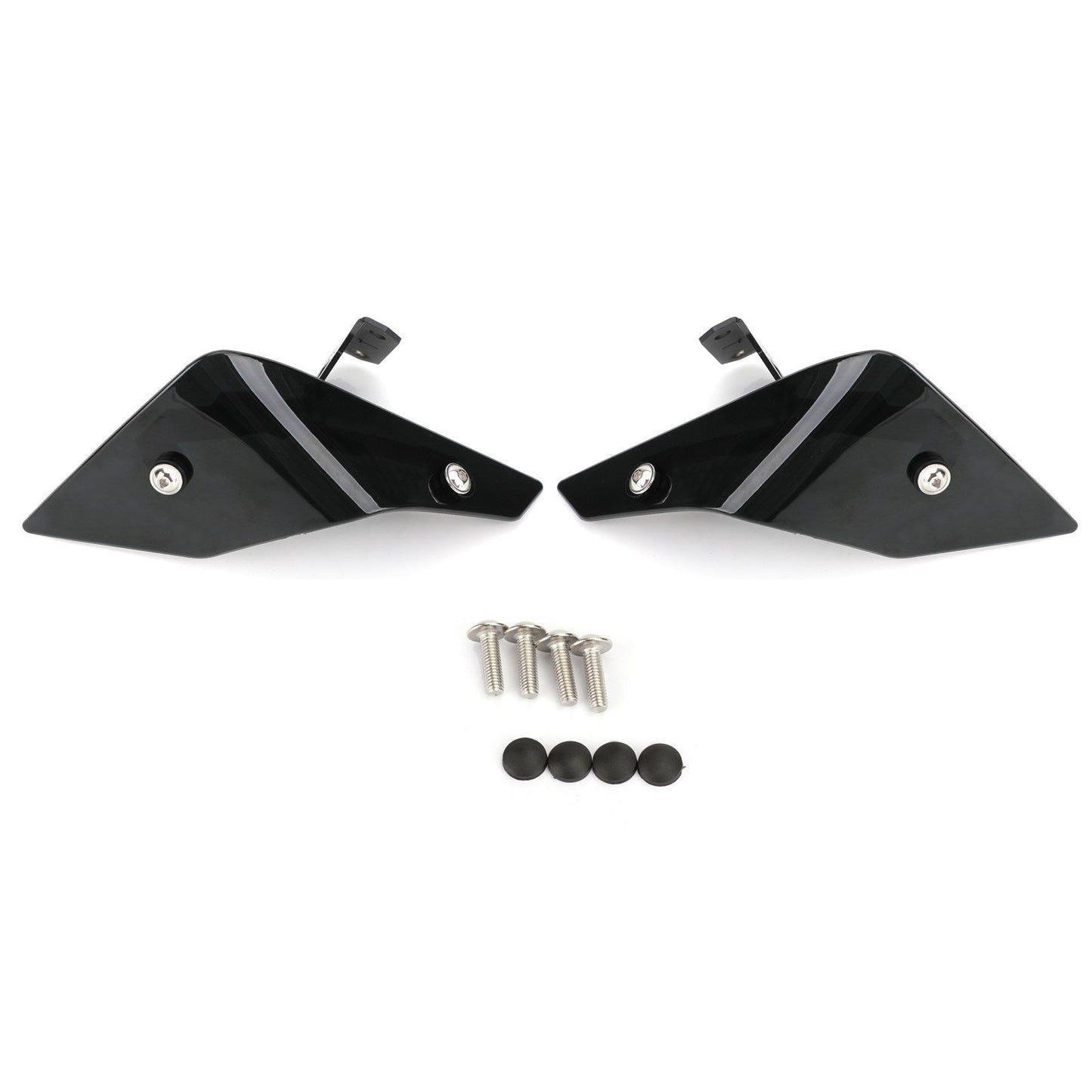 Déflecteur d'air de pare-brise latéral supérieur en plastique pour Honda CRF1100L 20+