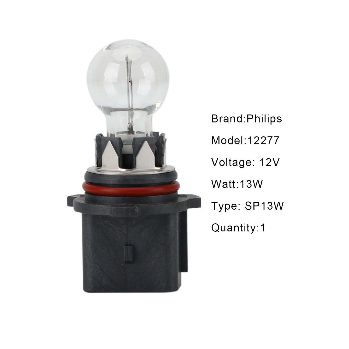 Philips 12277 Vision Halogen Daytime Running Light Bulb SP13W 12V13W