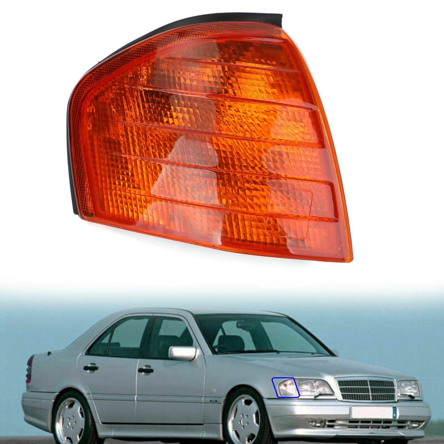 Feux de virage gauche/droit pour Benz Classe C W202 1994-2000