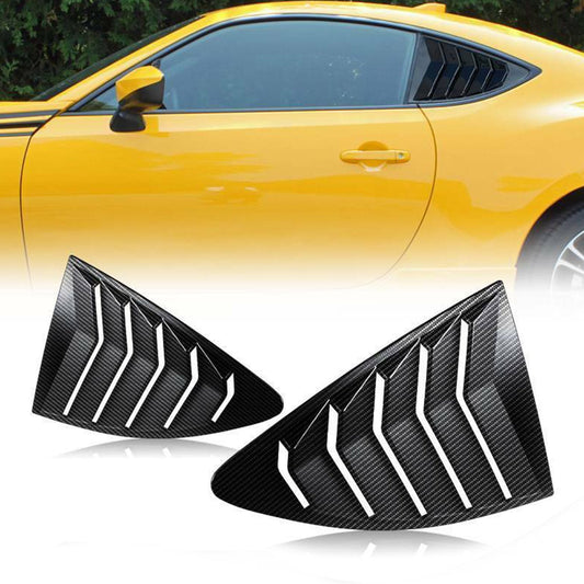 Side Window Louver Carbon For 2013-2018 Scion FRS BRZ Toyota 86 GT86 AE86