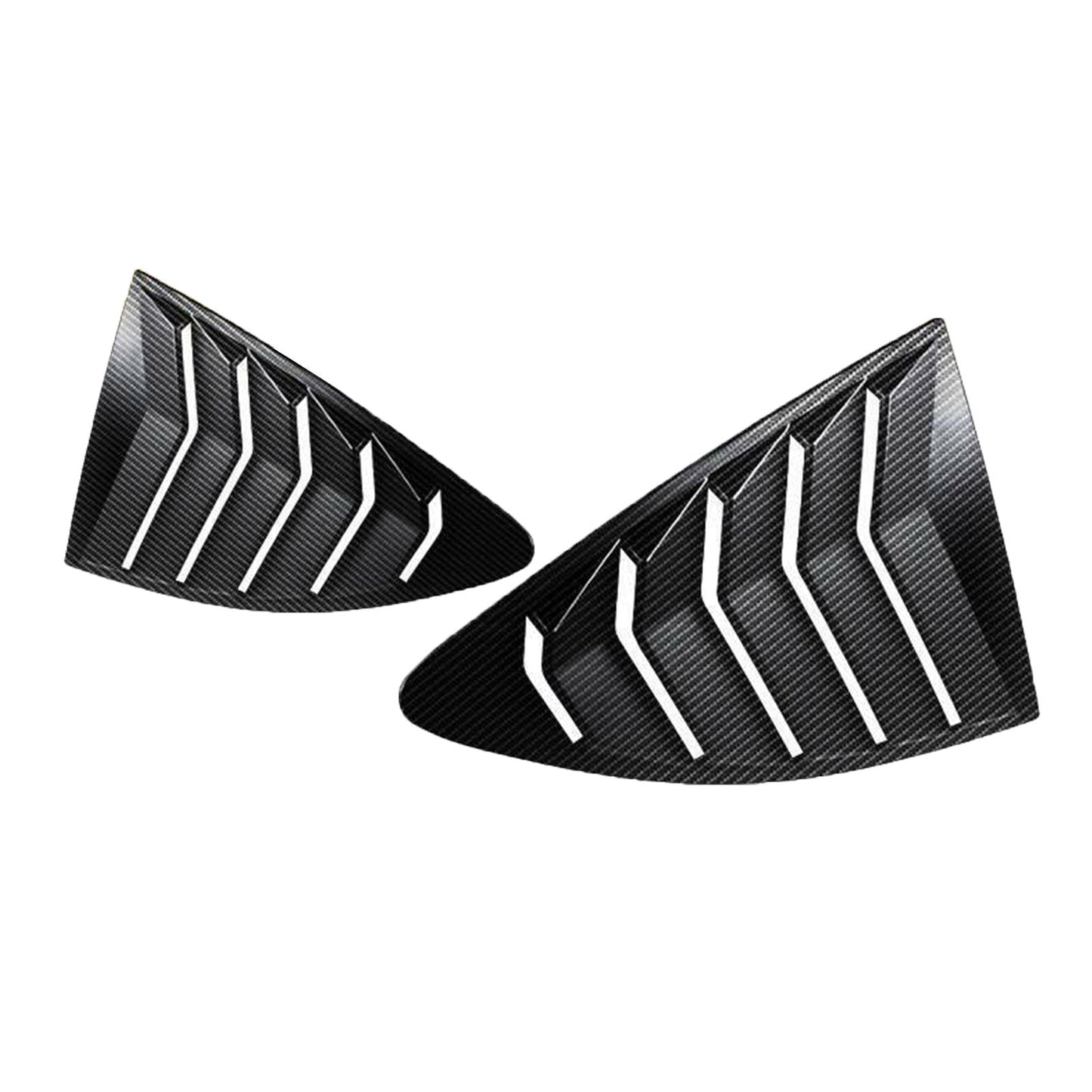 Side Window Louver Carbon For 2013-2018 Scion FRS Subaru BRZ Toyota 86 GT86 AE86