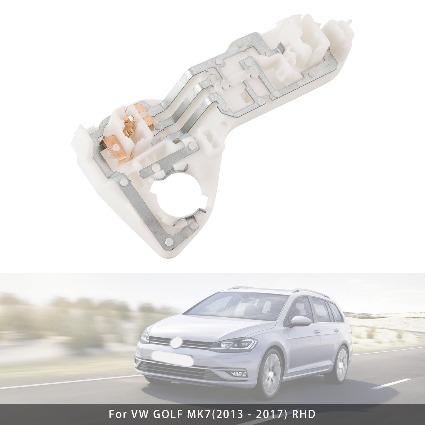 Support d'ampoule de feu arrière intérieur 2 pièces pour Volkswagen Golf MK7 2013-2017, côté conducteur, 5G0945259A/60A