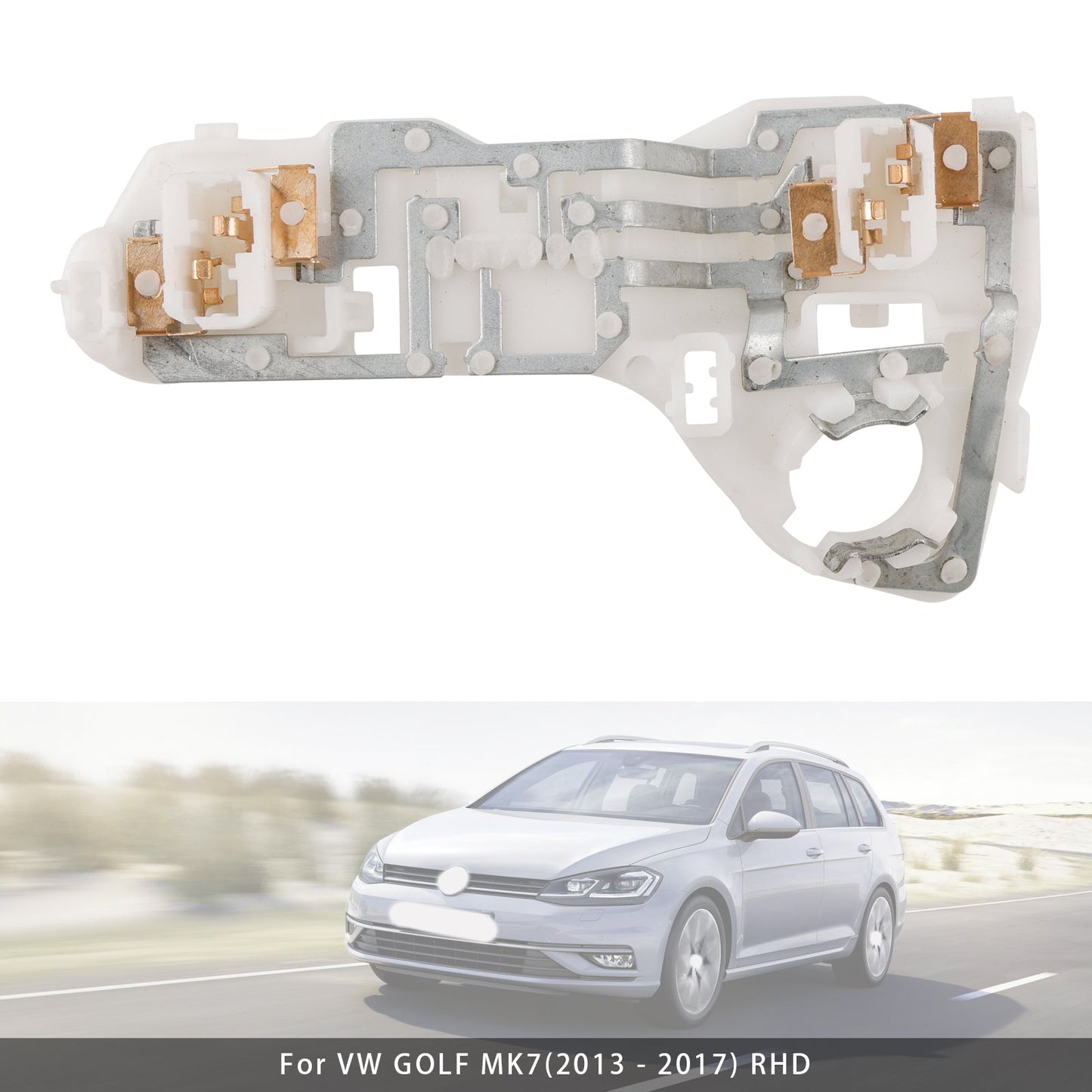 Support d'ampoule de feu arrière intérieur 2 pièces pour Volkswagen Golf MK7 2013-2017, côté conducteur, 5G0945259A/60A