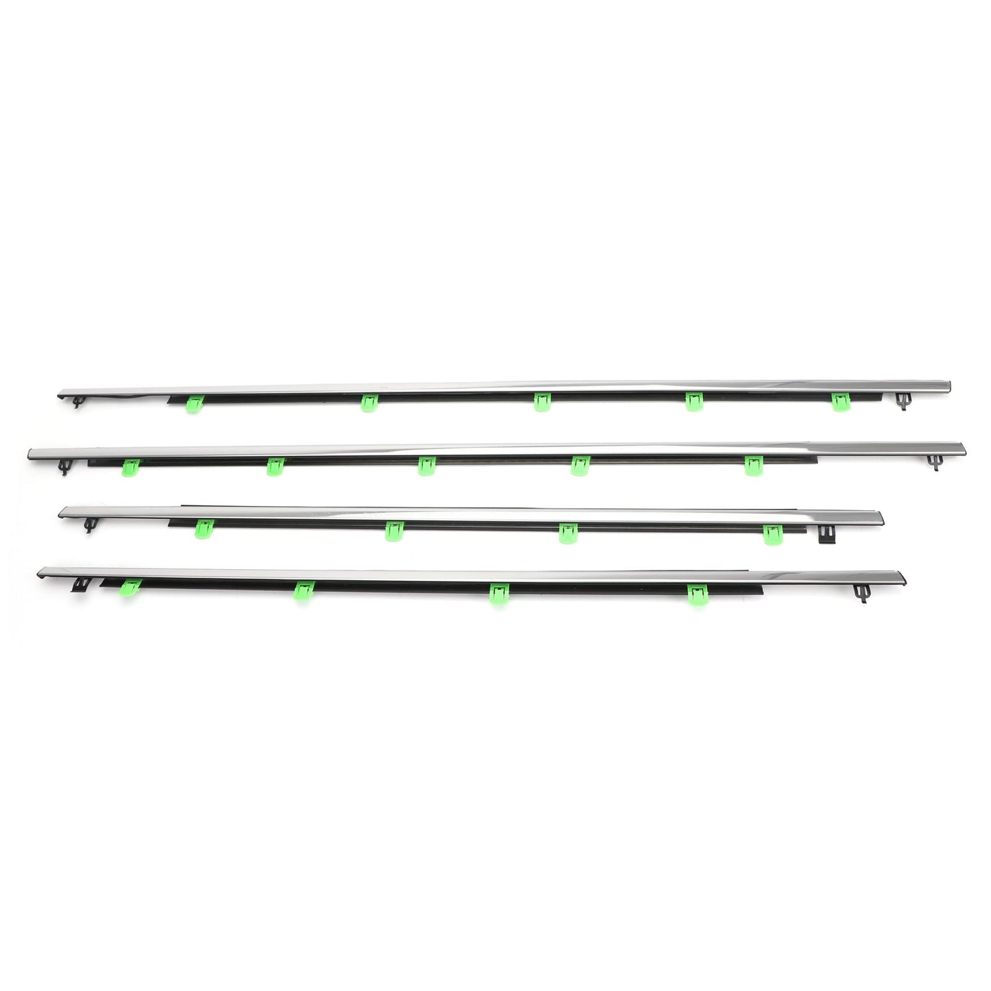 Joints d'étanchéité pour moulures de vitres de voiture Honda CR-V 2007-2011 CRV 4x 72950-SWA-A01