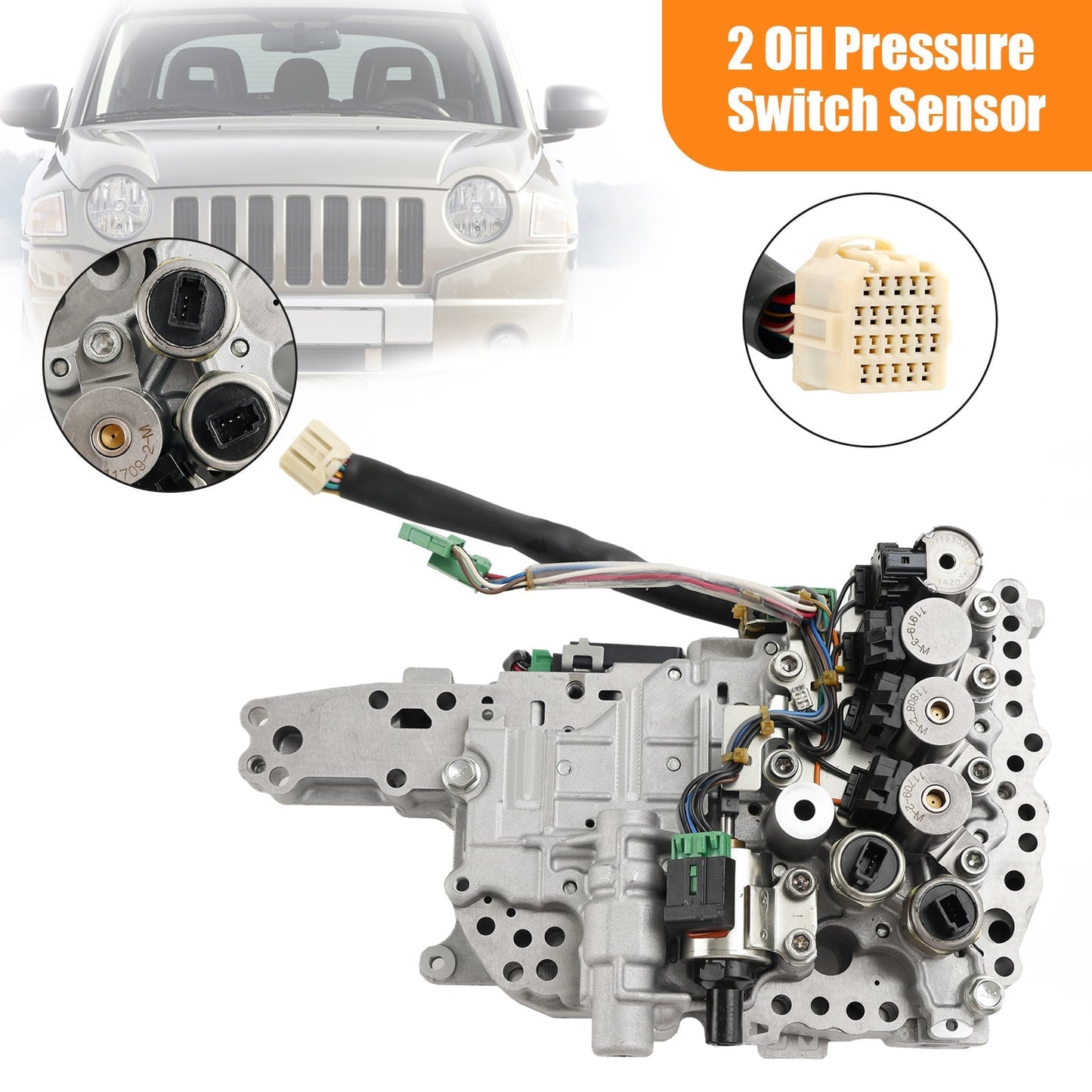CVT Valve Body Transmission JF011E RE0F10A F1CJA 33470 Fit 2007-2017 Jeep Compass/Patriot