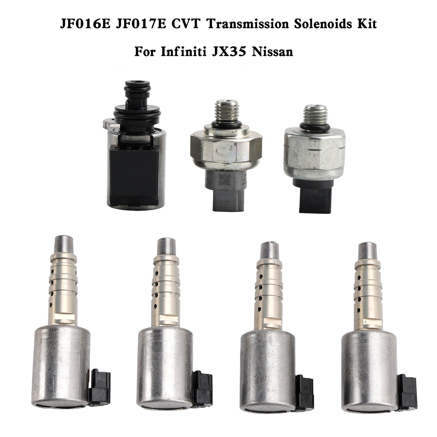 Kit de solénoïdes de transmission CVT générique pour Nissan Serena L4 2.0L JF016E JF017E 2012-2014