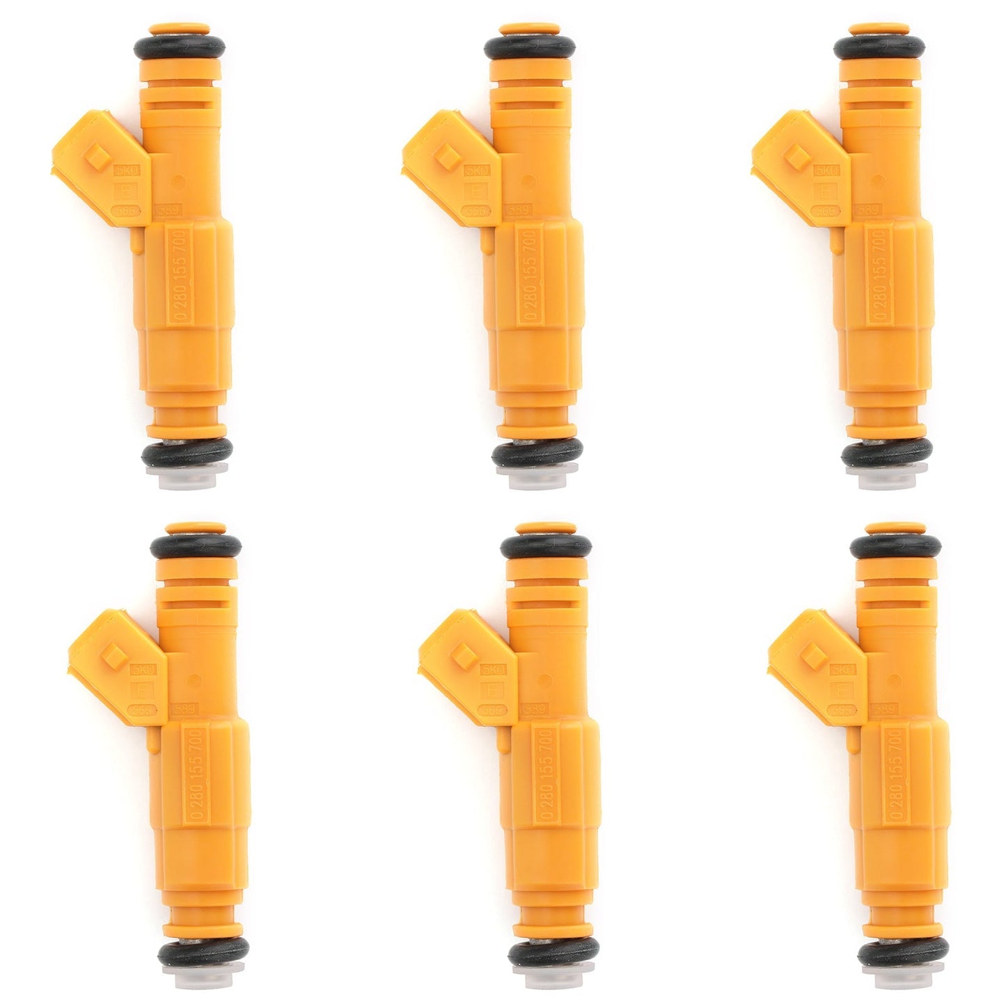 1998 Ford Crown Victoria 4.6L V8 Fuel Injectors 0280155700 0280155710 0280155703 M02710X6