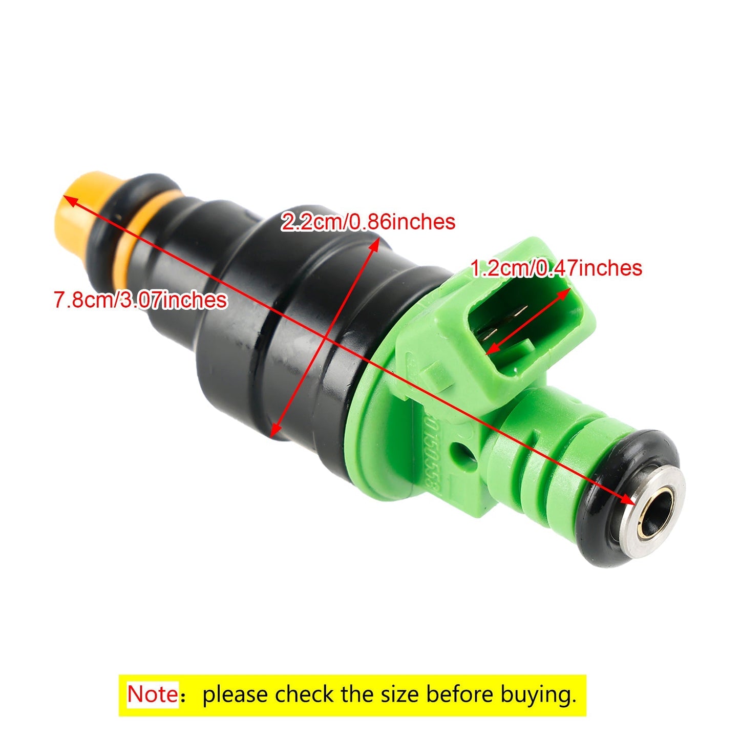 8x Fuel Injectors Fits GM LT1 LS1 LS6 Mustang SOHC DOHC V8 440cc EV1 0280150558