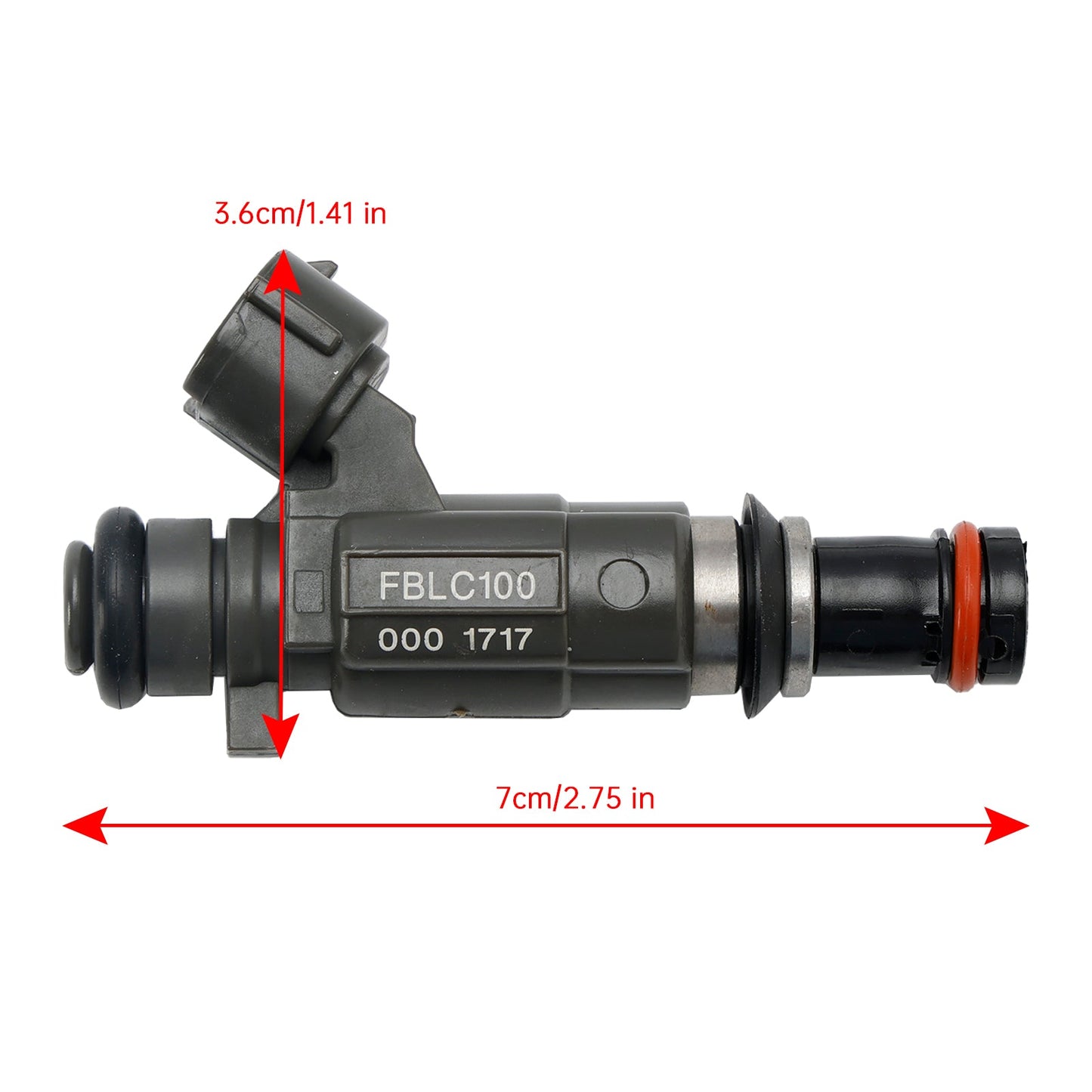 2003-2006 Baja Legacy 2.5L FBLC-100 16611-AA43A 4PCS Fuel Injectors