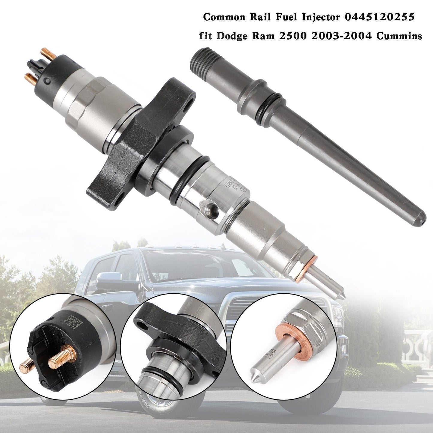 2003 Dodge Ram 2500 3500 Trucks 5.9L Diesel 1PCS/6PCS Common Rail Fuel Injector 0445120255 0986435503 3947550 Fedex Express