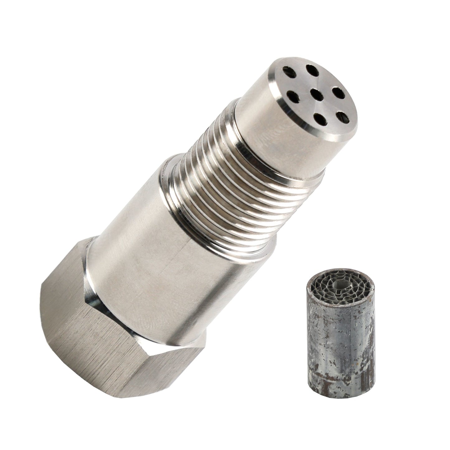 Adaptador espaciador universal de sensor de O2 CEL de 60 mm para reparación de P0420/P0042/P0430 con minicat.