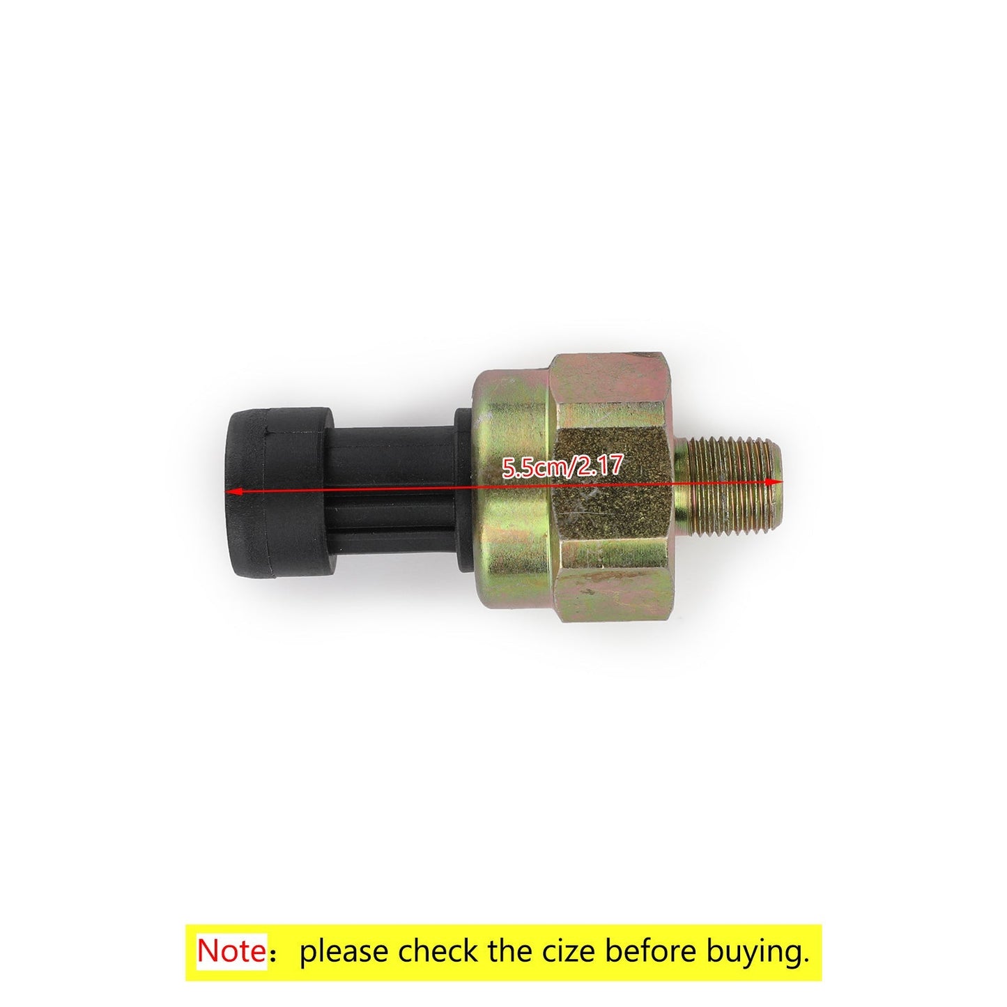 Transductor/sensor de presión, 150 psi (5 V), acero inoxidable, para aceite, combustible, aire y agua.