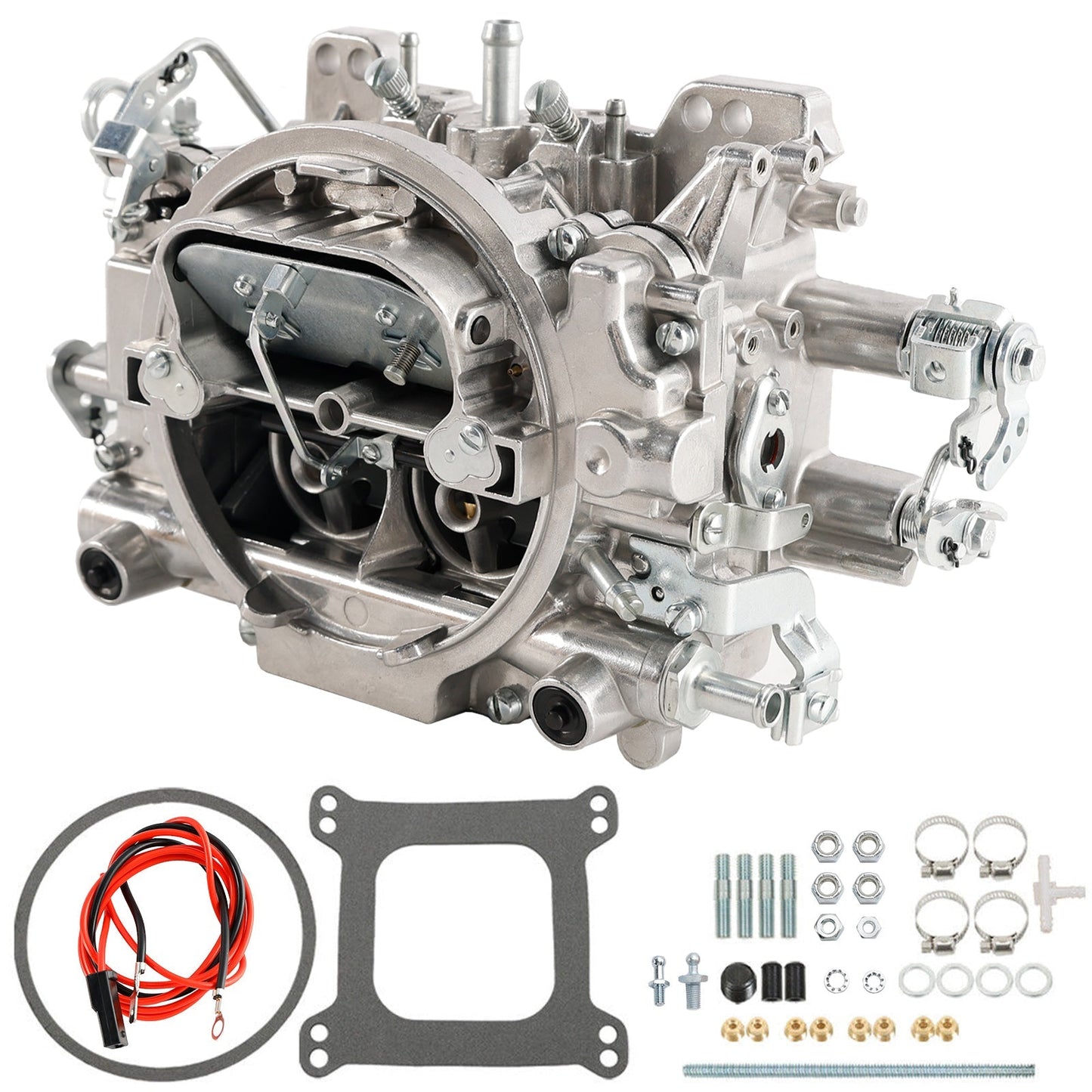 Carburateur Edelbrock 1405 à 4 corps, starter manuel, 600 pi³/min, avec joint