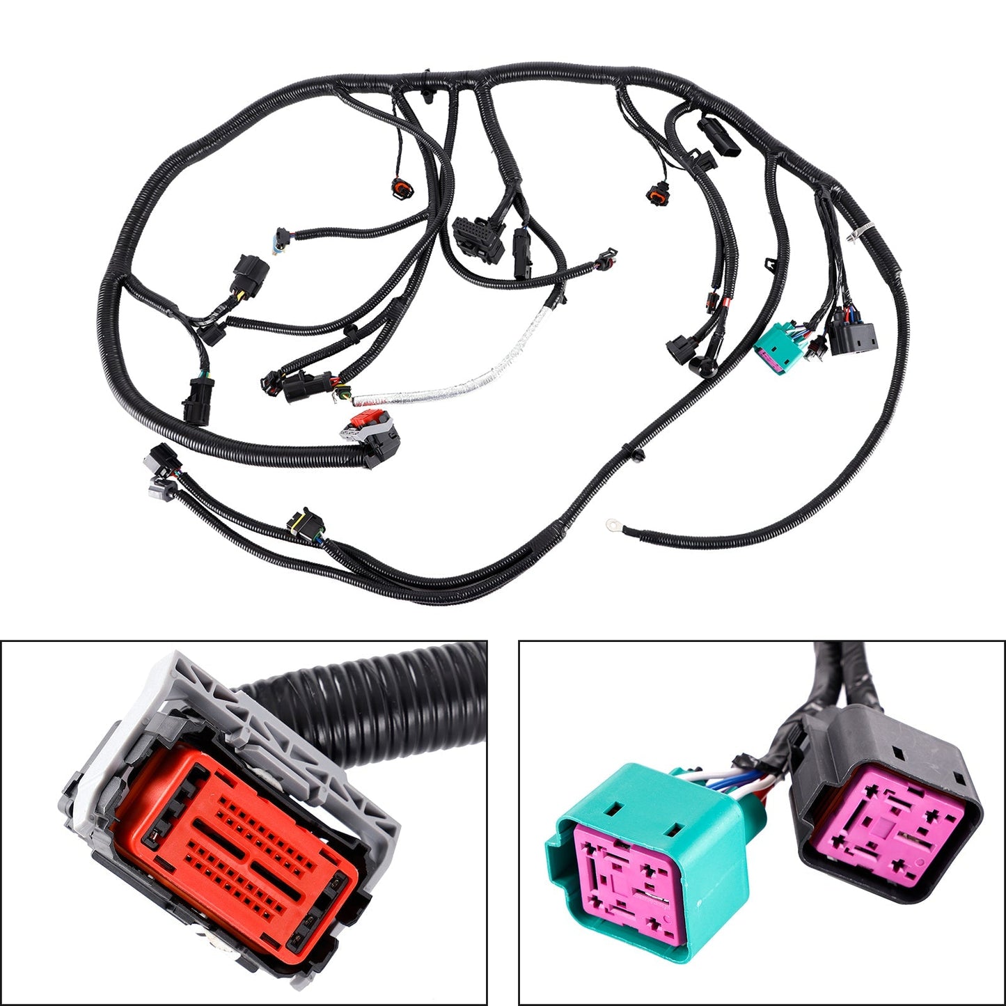 2005-2007 For Ford Super Duty 6.0L Diesel Engine 5C3Z-12B637-BA Engine Wiring Harness