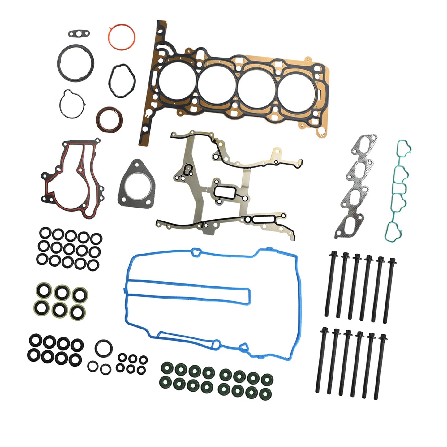 For Chevrolet Cruze Sonic For Buick Encorde Trax 1.4L 11-16 Head Gasket Bolts Set