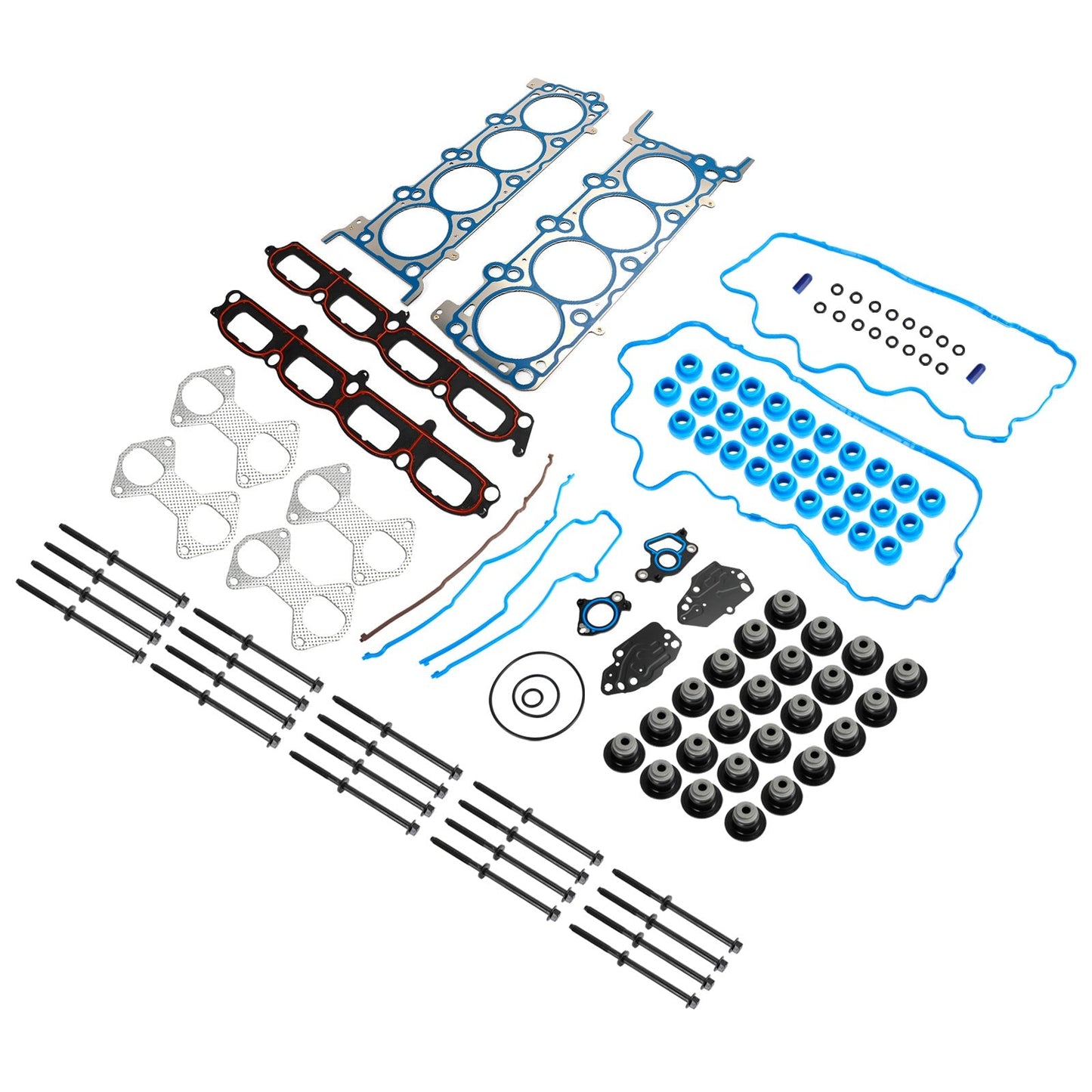 2004-2006 For Ford F150 F250 F350 5.4L SOHC 24-Valve Head Gasket Set Bolts HS26306PT ES72798