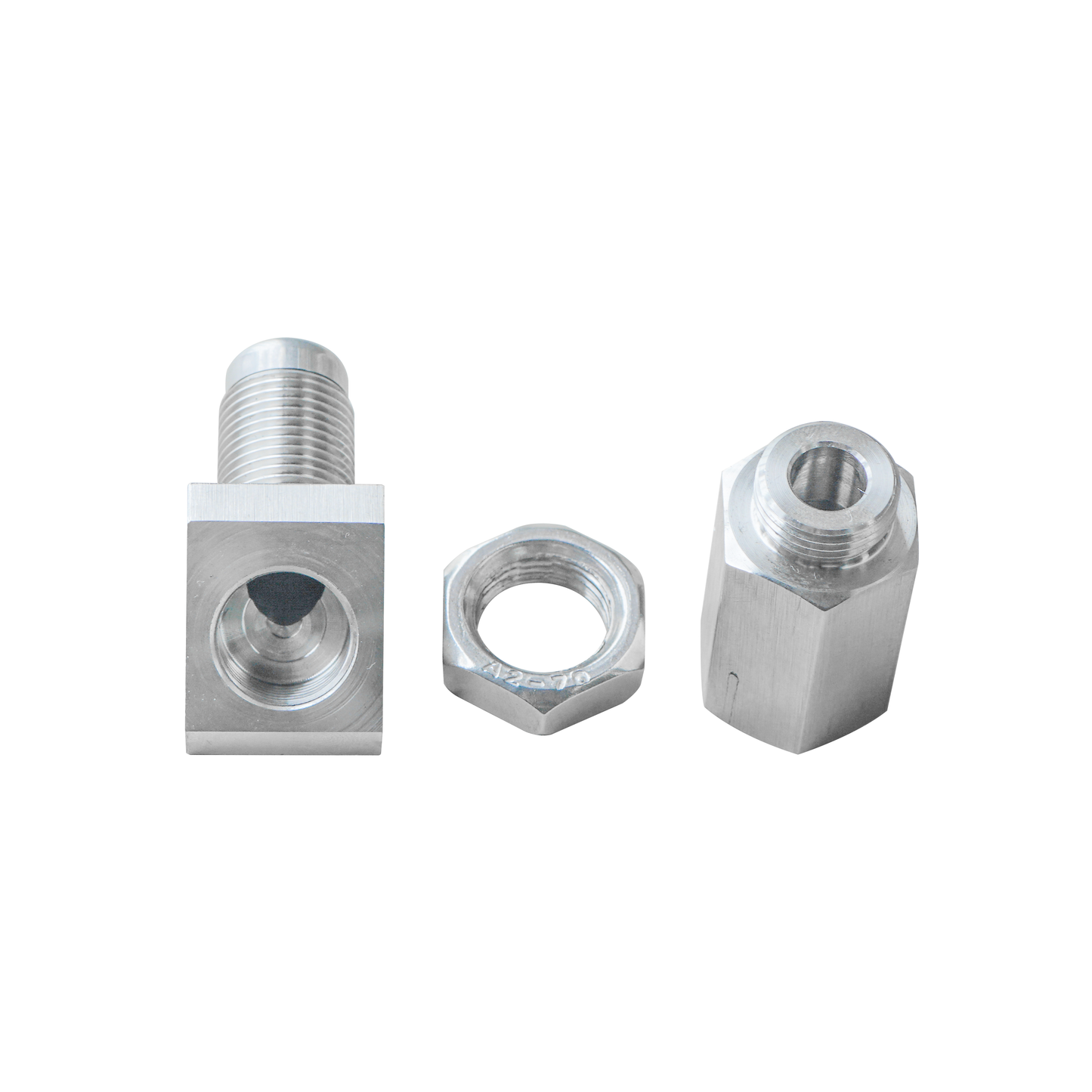 Mini convertidor catalítico de 45 grados, eliminador de sensor de O2, adaptador de luz de verificación del motor CEL M18X1.5