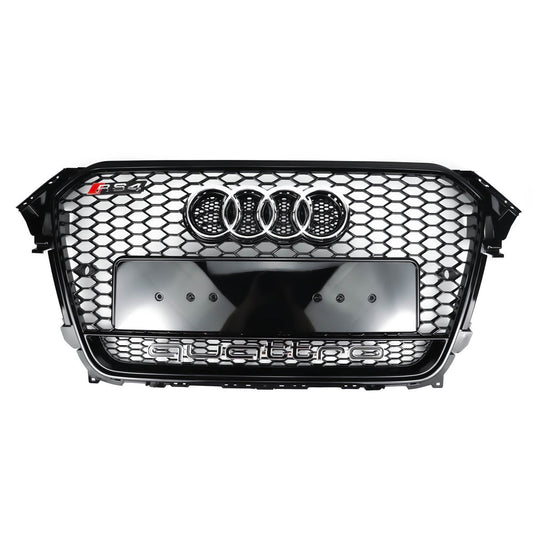 2012-2016 Audi A4 S4 B8 5 Quattro To RS4 Style Front Bumper Grill Replacement