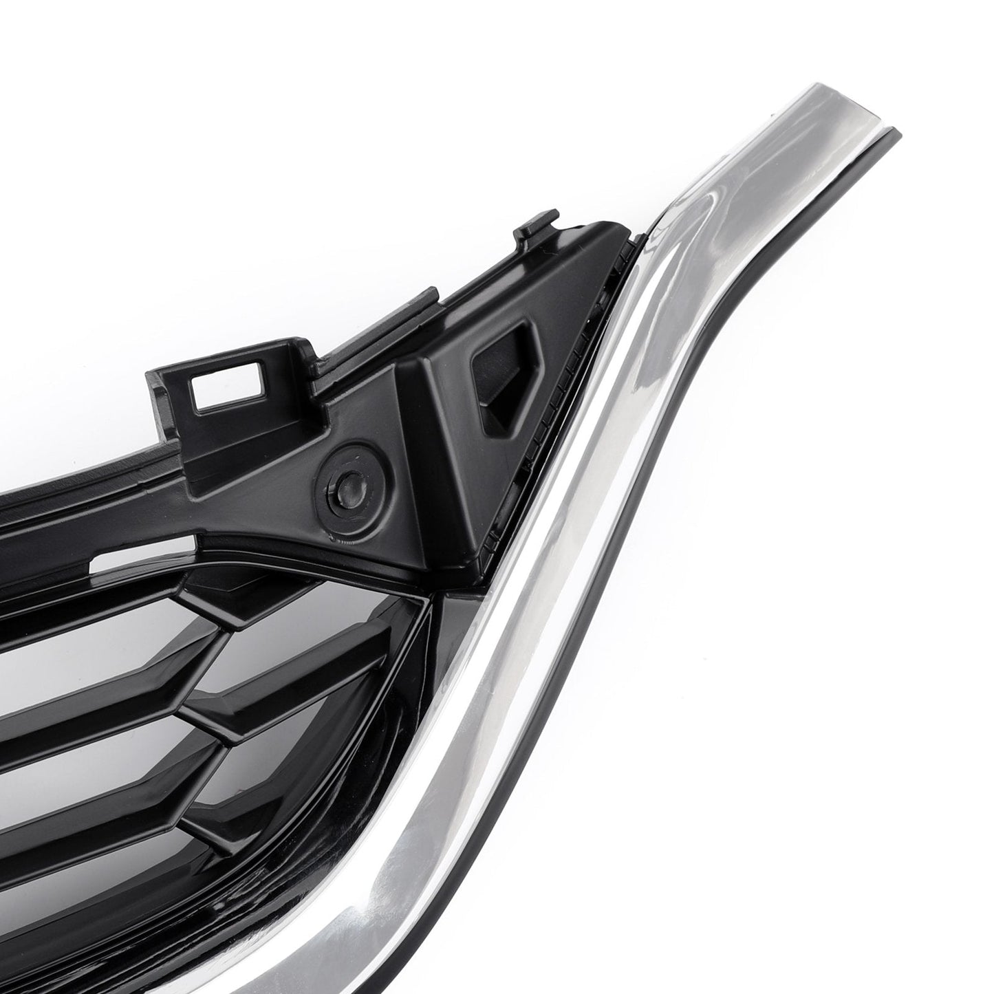 Honda 2015-2016 CRV Front Bumper Cover Grid Upper Trim + Lower Grille