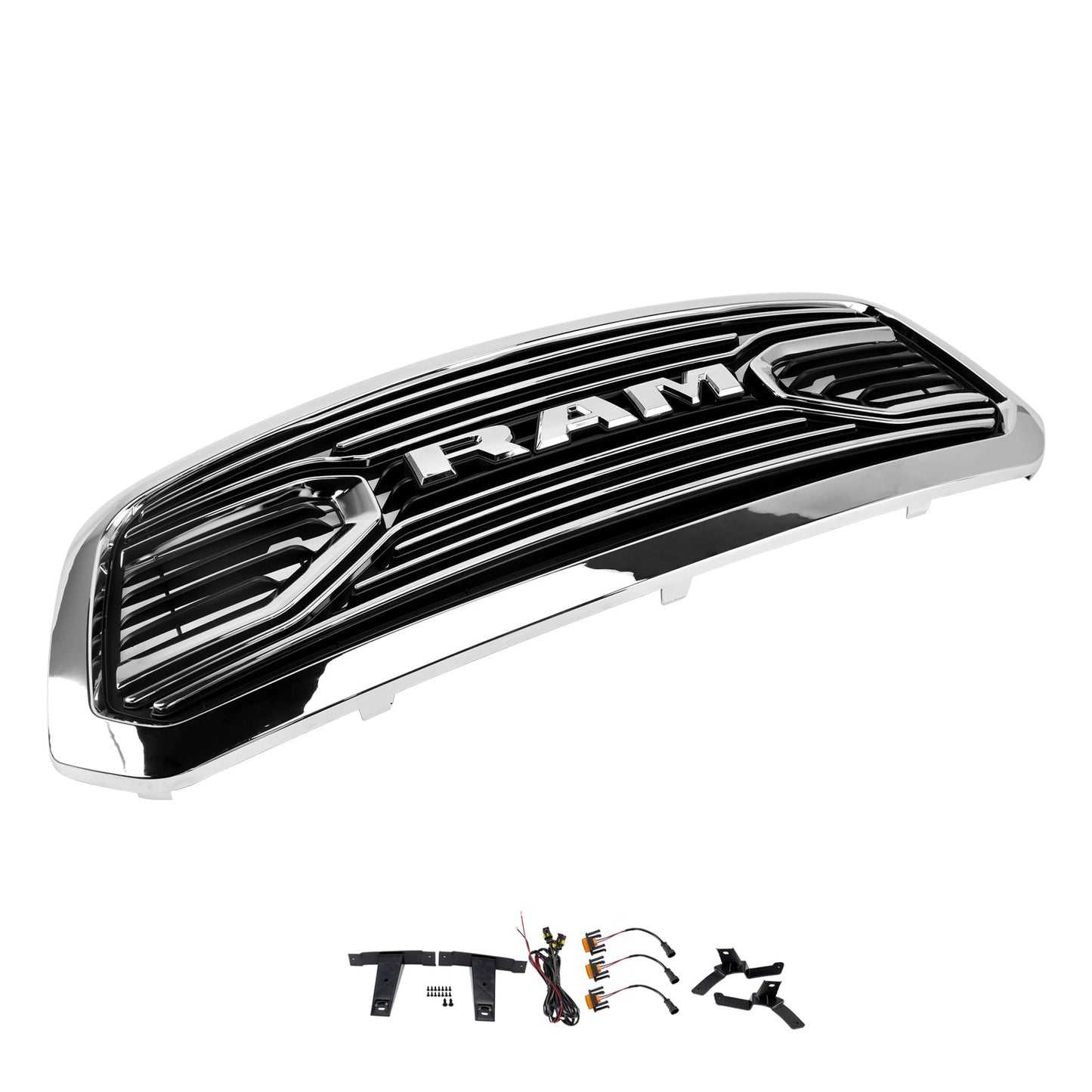 Dodge Ram 1500 2013-2018 Big Horn Style Front Bumper Grill