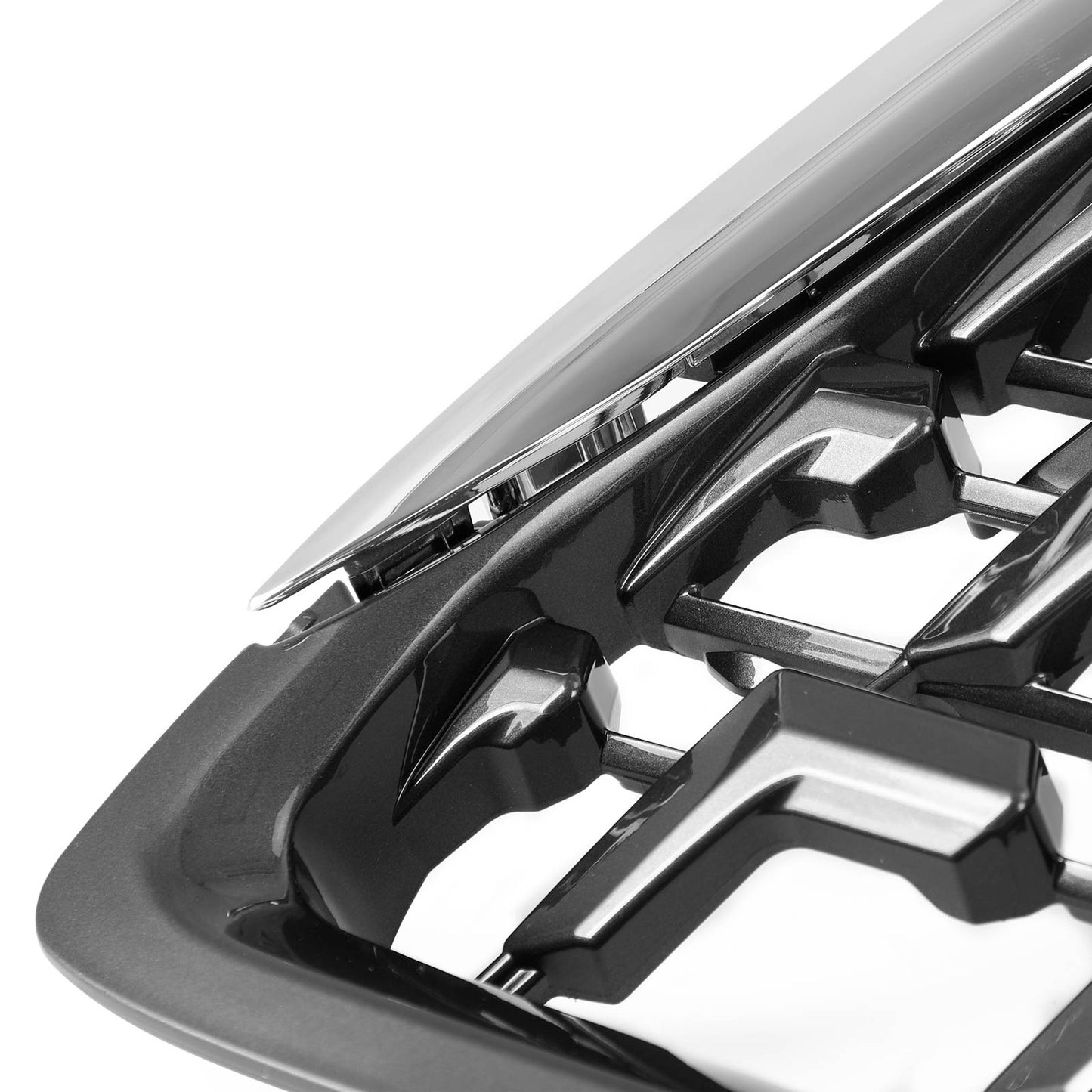 Lexus 2014-2021 GX460 Front Upper Grille Bumper Grill Chrome Black