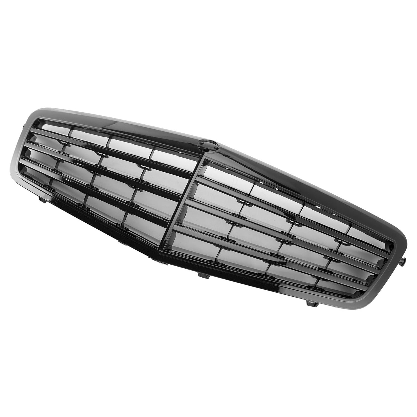 2009-2013 Mercedes Benz E Class W212 E200 E220 E350 E550 Black Grill Front Bumper Replacement Grille