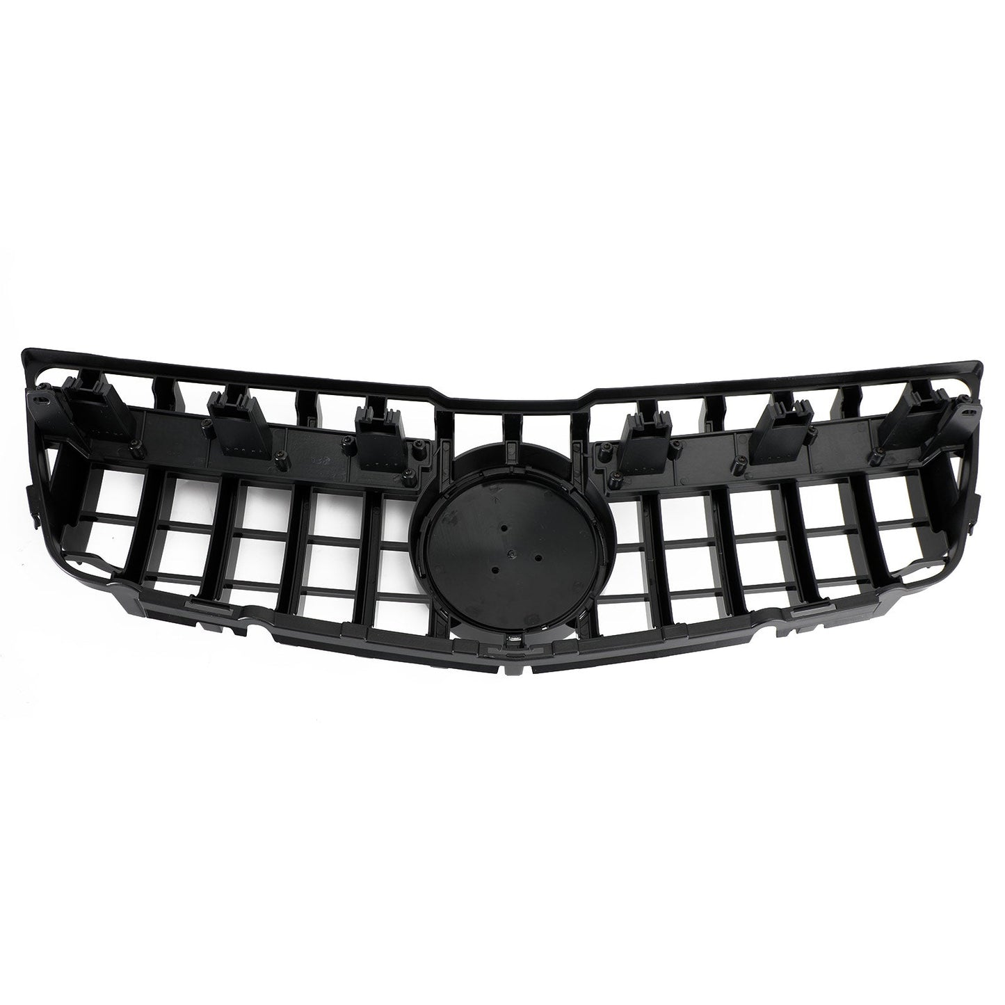 2008-2012 Mercedes Benz GLK-Class X204 Black Chrome Grille Front Bumper Replacement Grill