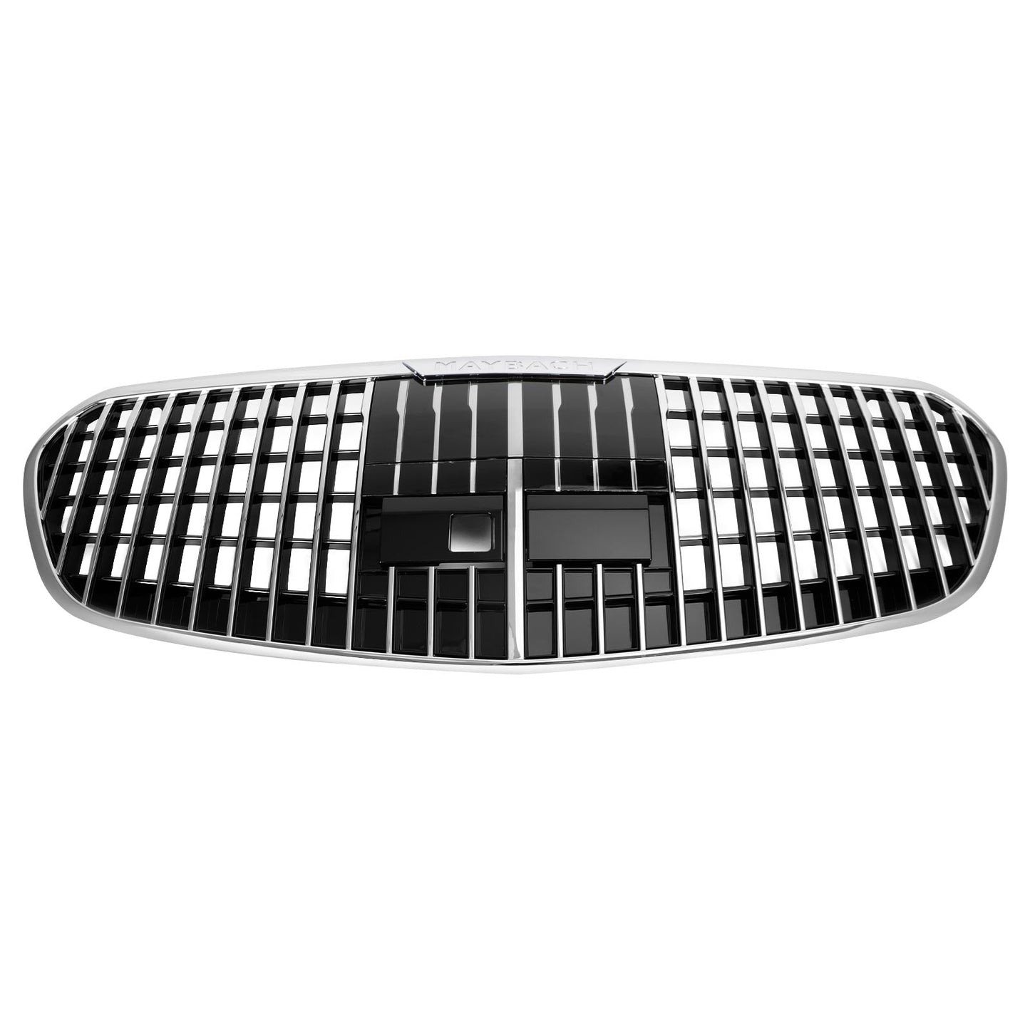 2021-2023 Mercedes Benz S Class W223 S450 S500 S580 Front Grill Maybach Style Chrome Black Replacement Grill