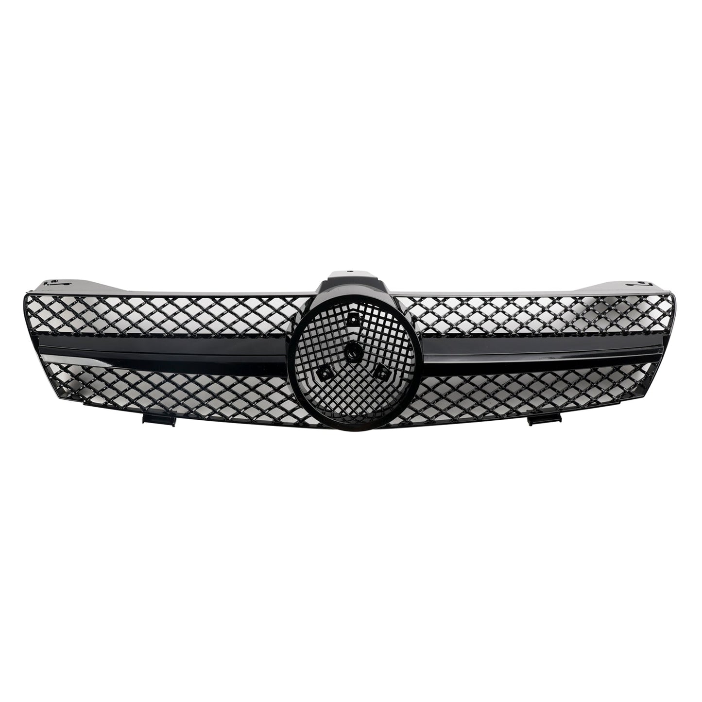 2004-2008 Mercedes Benz CLS-Class W219 C219 CLS280/320/S350/500/550 Front Bumper Grill Black Replacement Grille