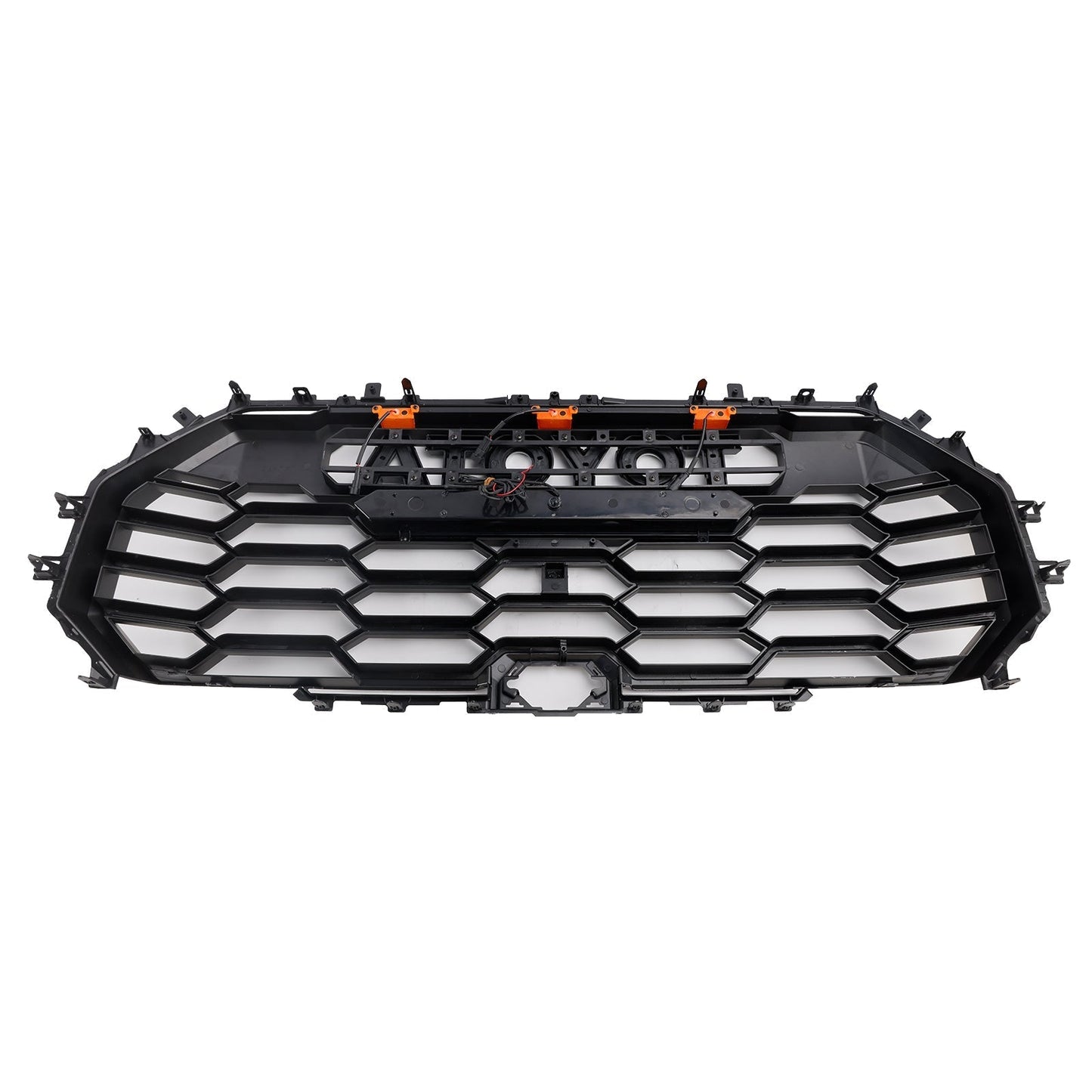 Toyota Tundra TRD PRO Front Bumper Grille 2022 2023 2024 2025 Radiator Black Replacement Grill With LED + Camera Hole & Light Bar