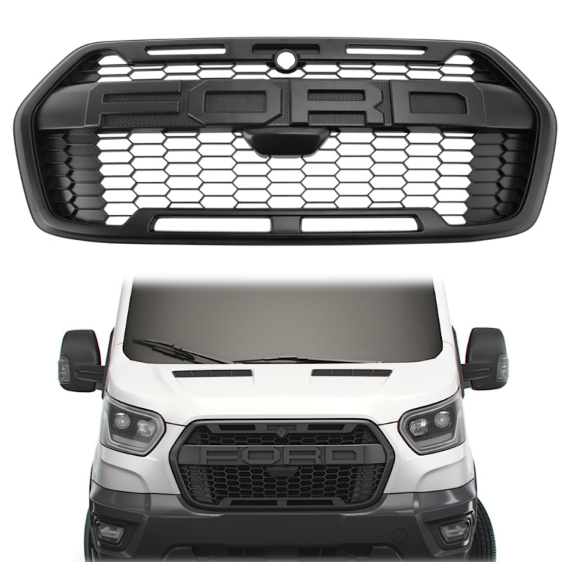 2019-2026 Ford Transit T150 T250 T350 Raptor Style Front Bumper Grille 2467809 LK31-17B968-AA5YZ9