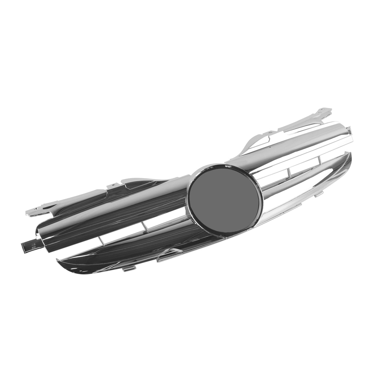 1998-2004 Mercedes Benz SLK-Class R170 SLK320 SLK230 SLK200 Front Bumper Grill Chrome Replacement Grille