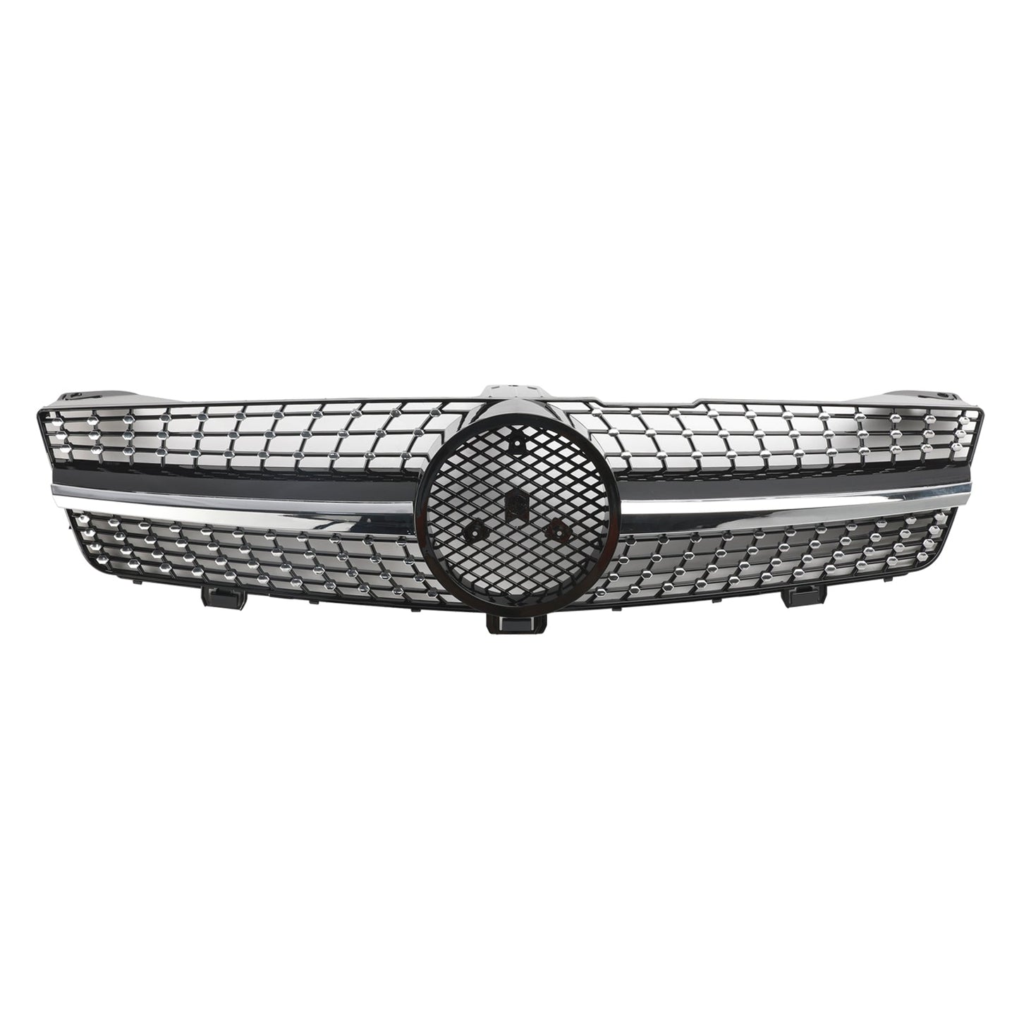 2008-2010 Mercedes Benz CLS-Class W219 C219 CLS350/500/550/CLS63 Front Bumper Grill Diamond Grille