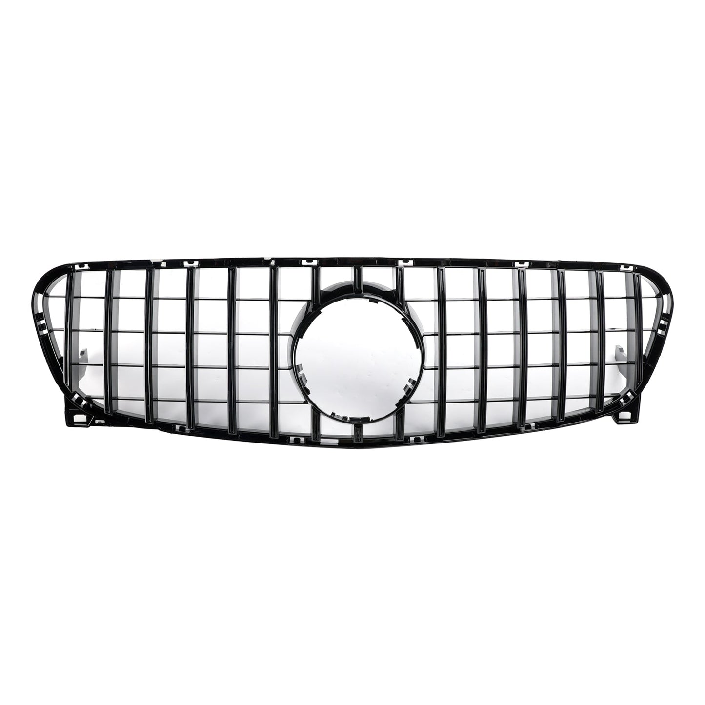 2013-2017 Mercedes Benz GLA-Class W156 X156 GLA200/220/250/GLA45 Front Bumper Grill Black GT Style Grille