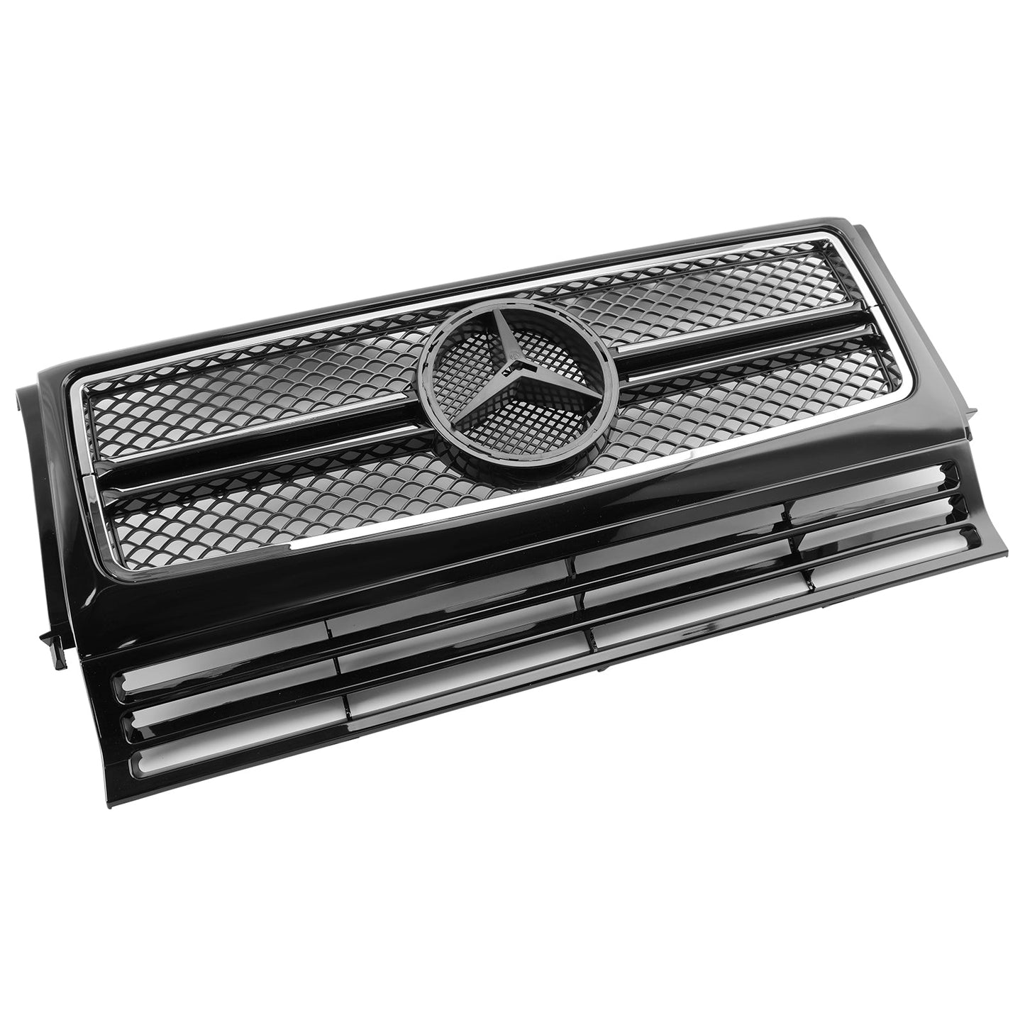 1990-2018 Mercedes Benz G-Class W463 Chrome Black Front Bumper Grill Grille